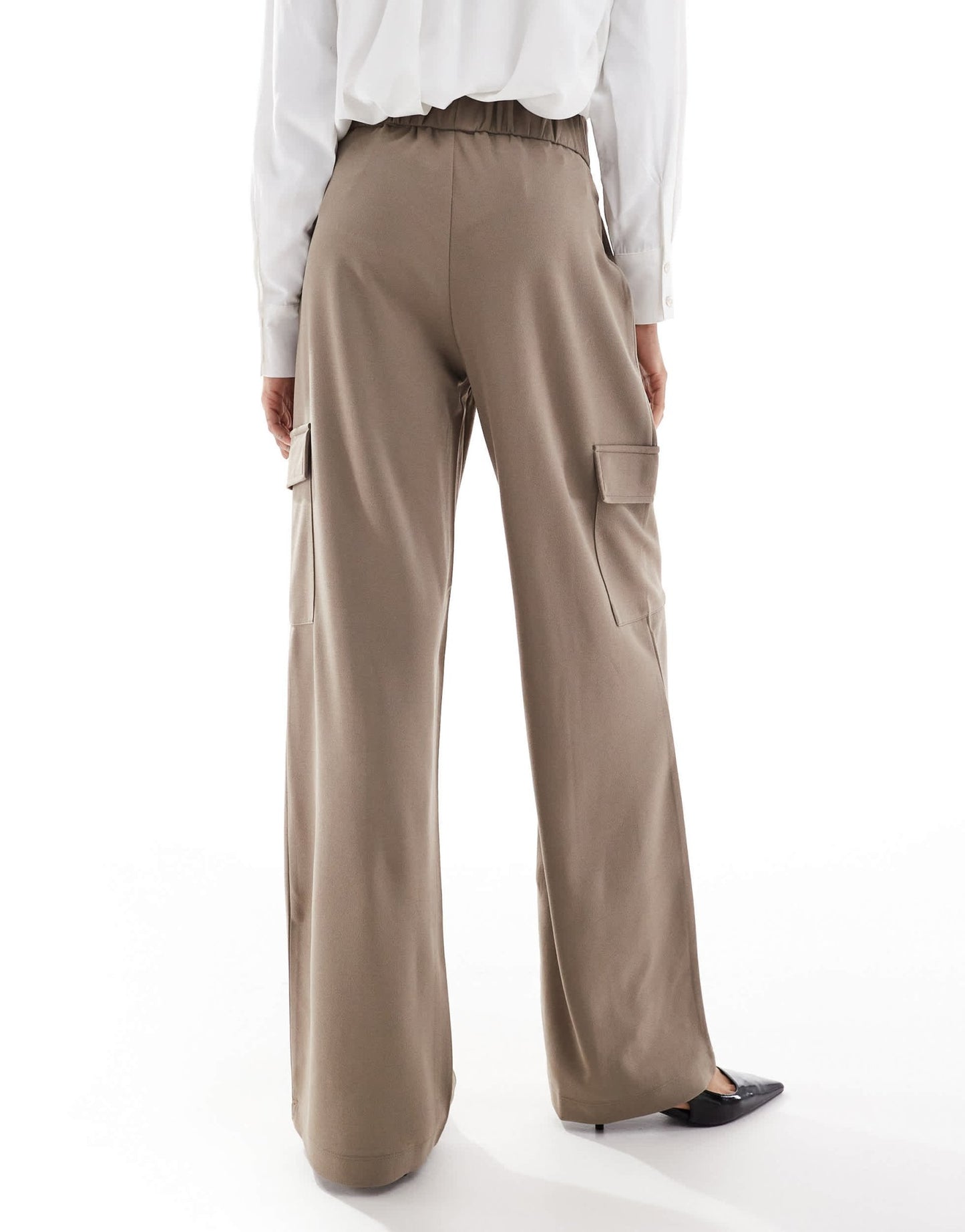 JDY Tall side pocket cargo trousers co - ord in brown - ASOS Sample Sale