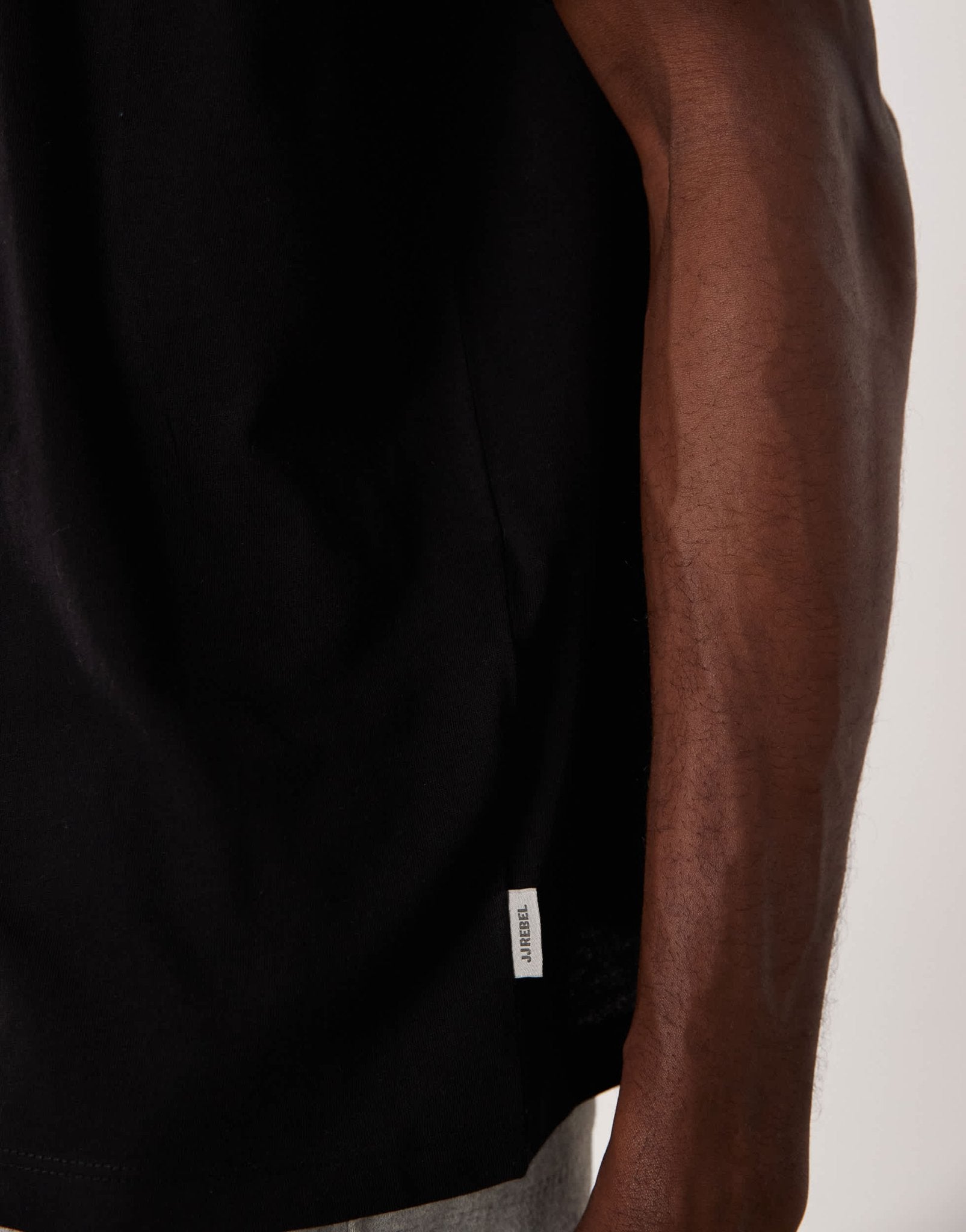 JJ Rebel oversized t-shirt in black - ASOS Sample Sale
