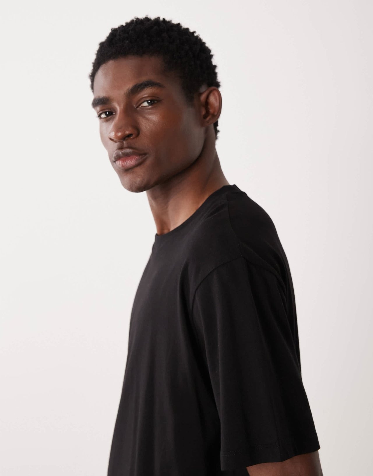 JJ Rebel oversized t-shirt in black - ASOS Sample Sale