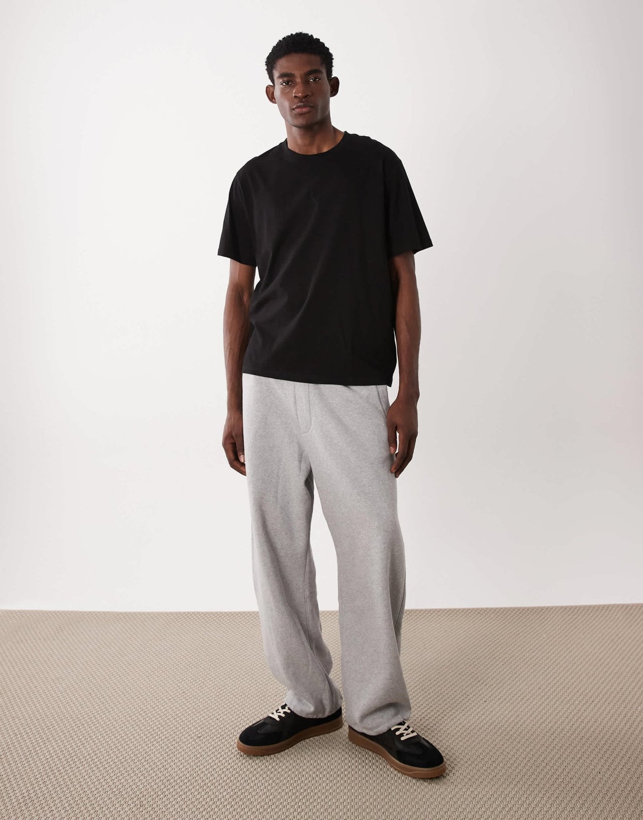 JJ Rebel oversized t-shirt in black - ASOS Sample Sale
