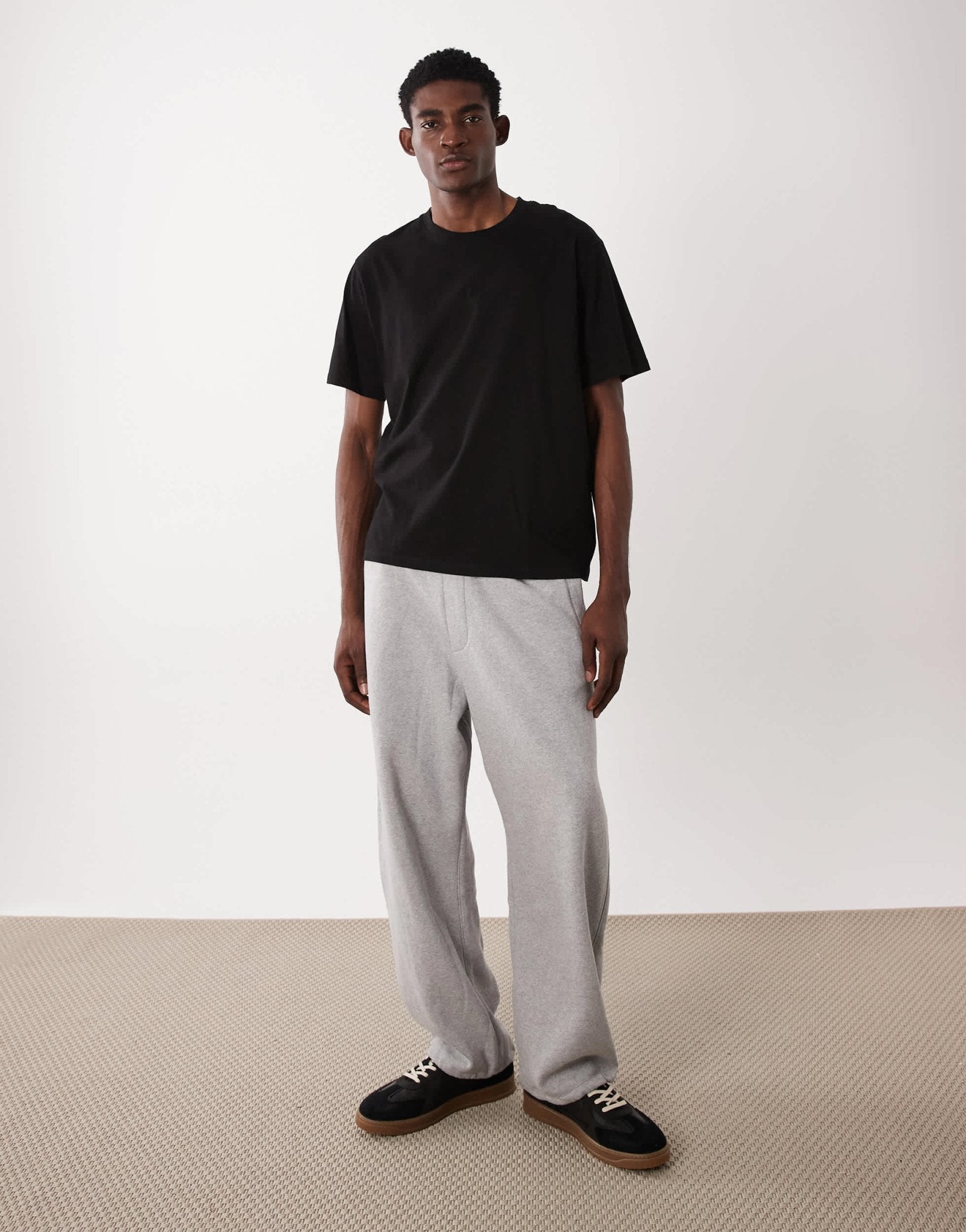 JJ Rebel oversized t-shirt in black - ASOS Sample Sale