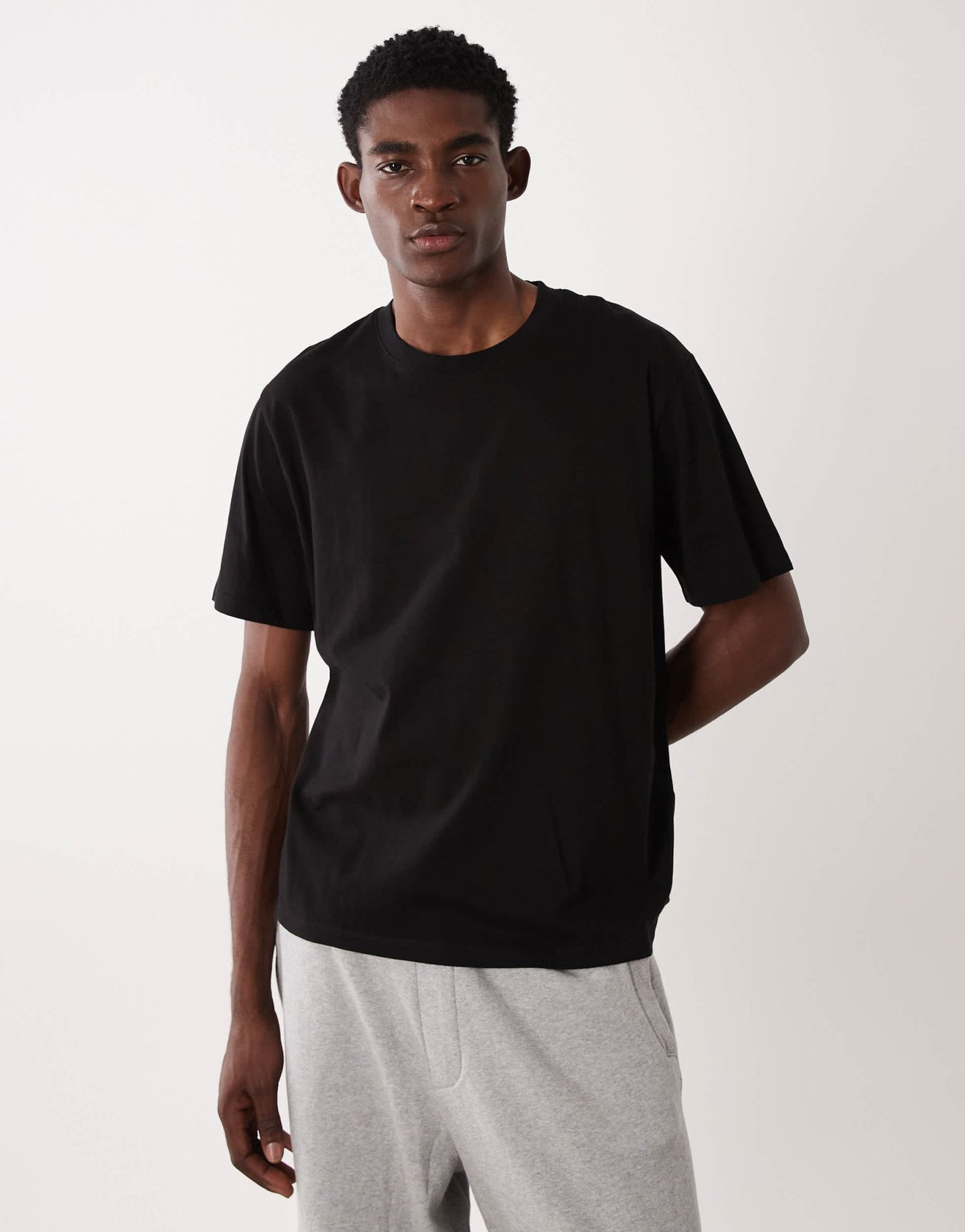 JJ Rebel oversized t-shirt in black - ASOS Sample Sale