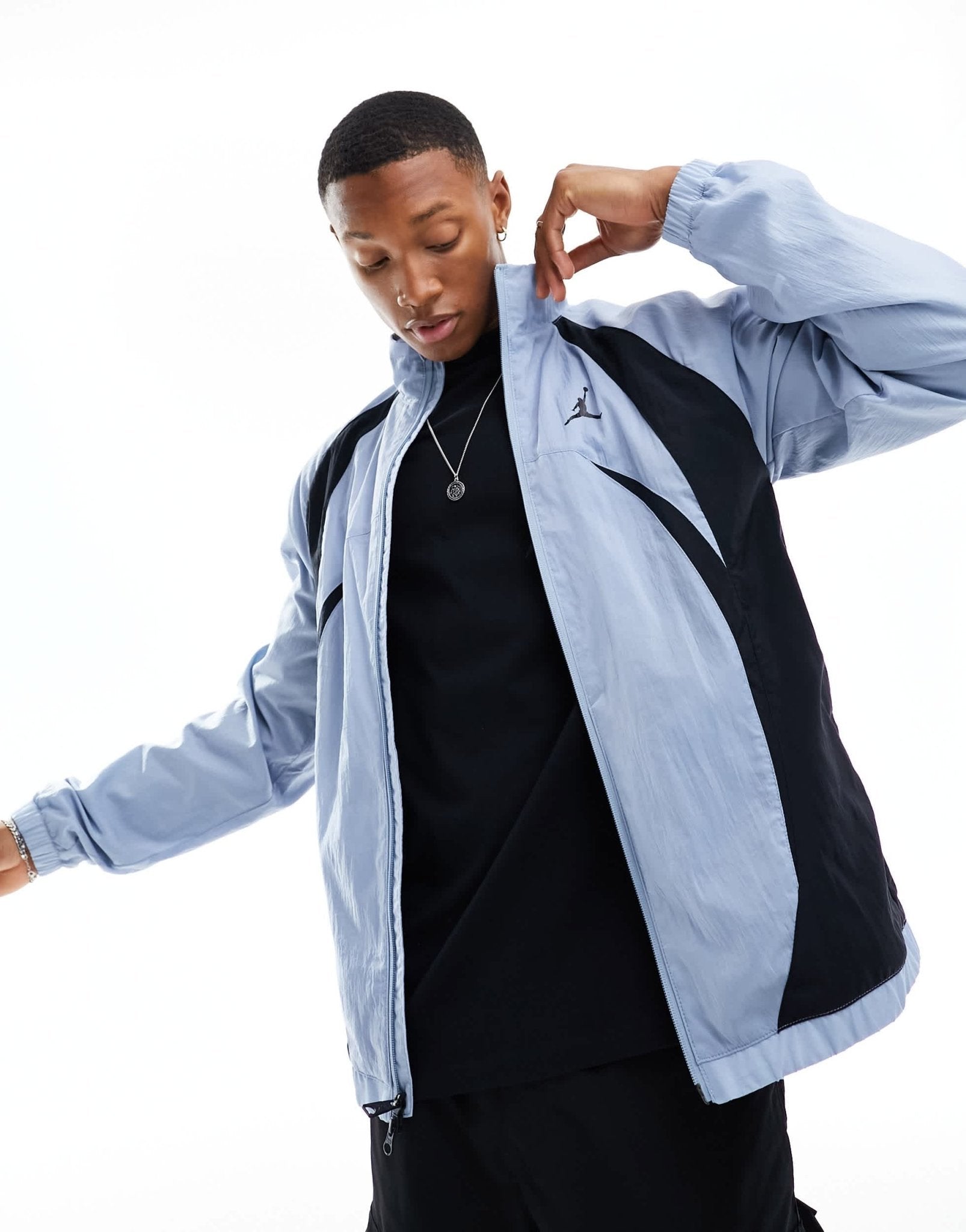 Jordan track jacket in blue - ASOS Sample Sale