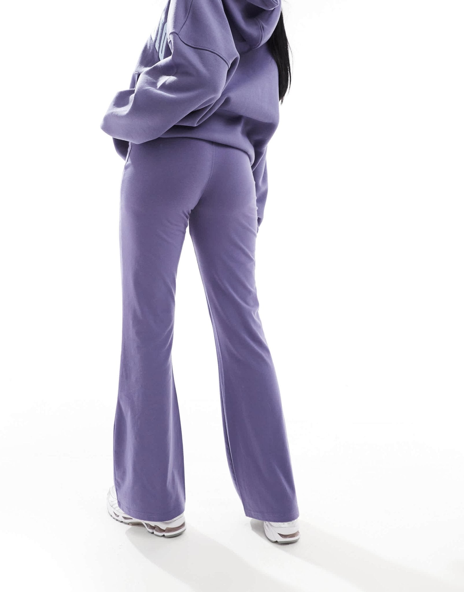Kaiia exclusive Studio logo flared yoga pants co - ord in blue - ASOS Sample Sale