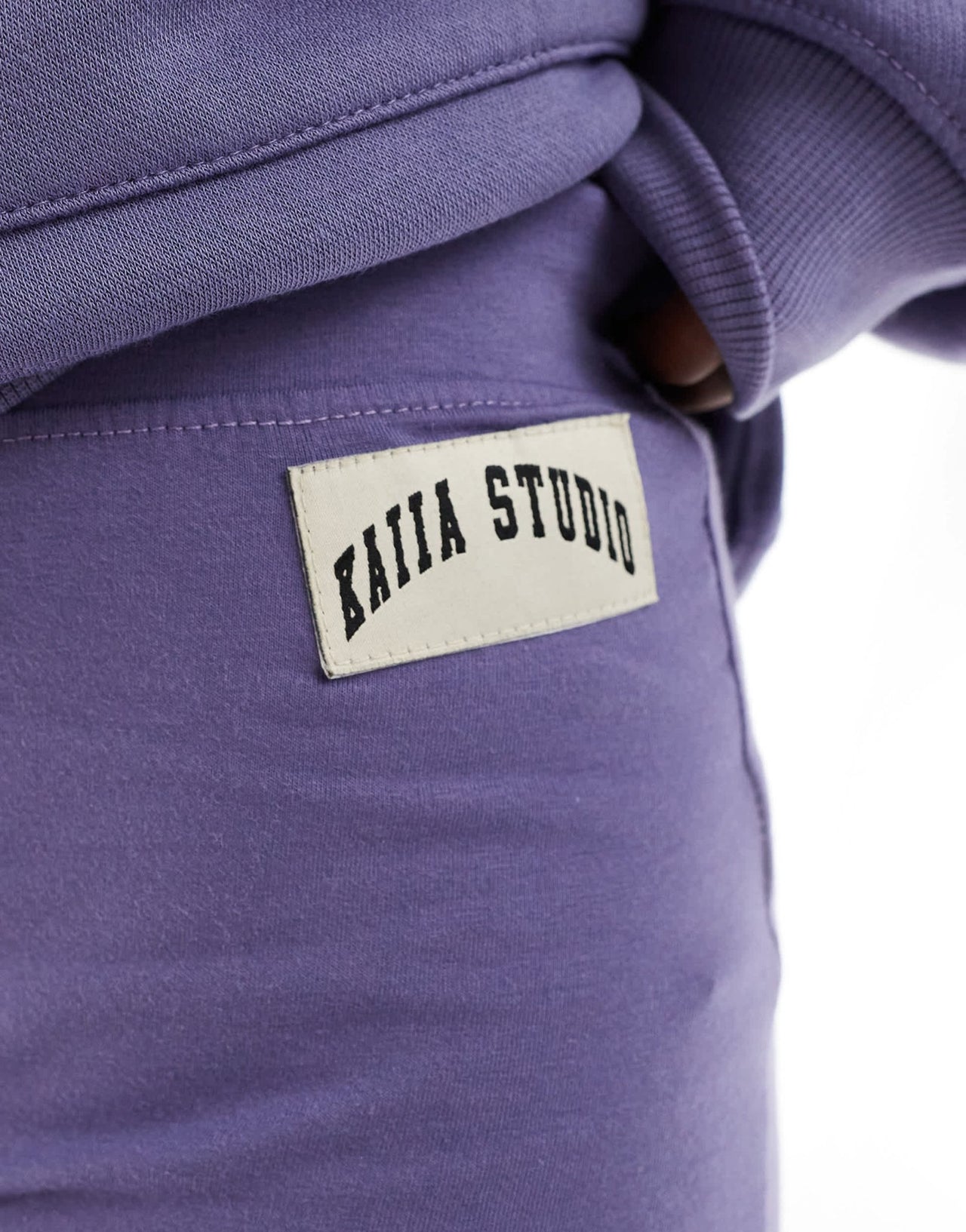 Kaiia exclusive Studio logo flared yoga pants co - ord in blue - ASOS Sample Sale