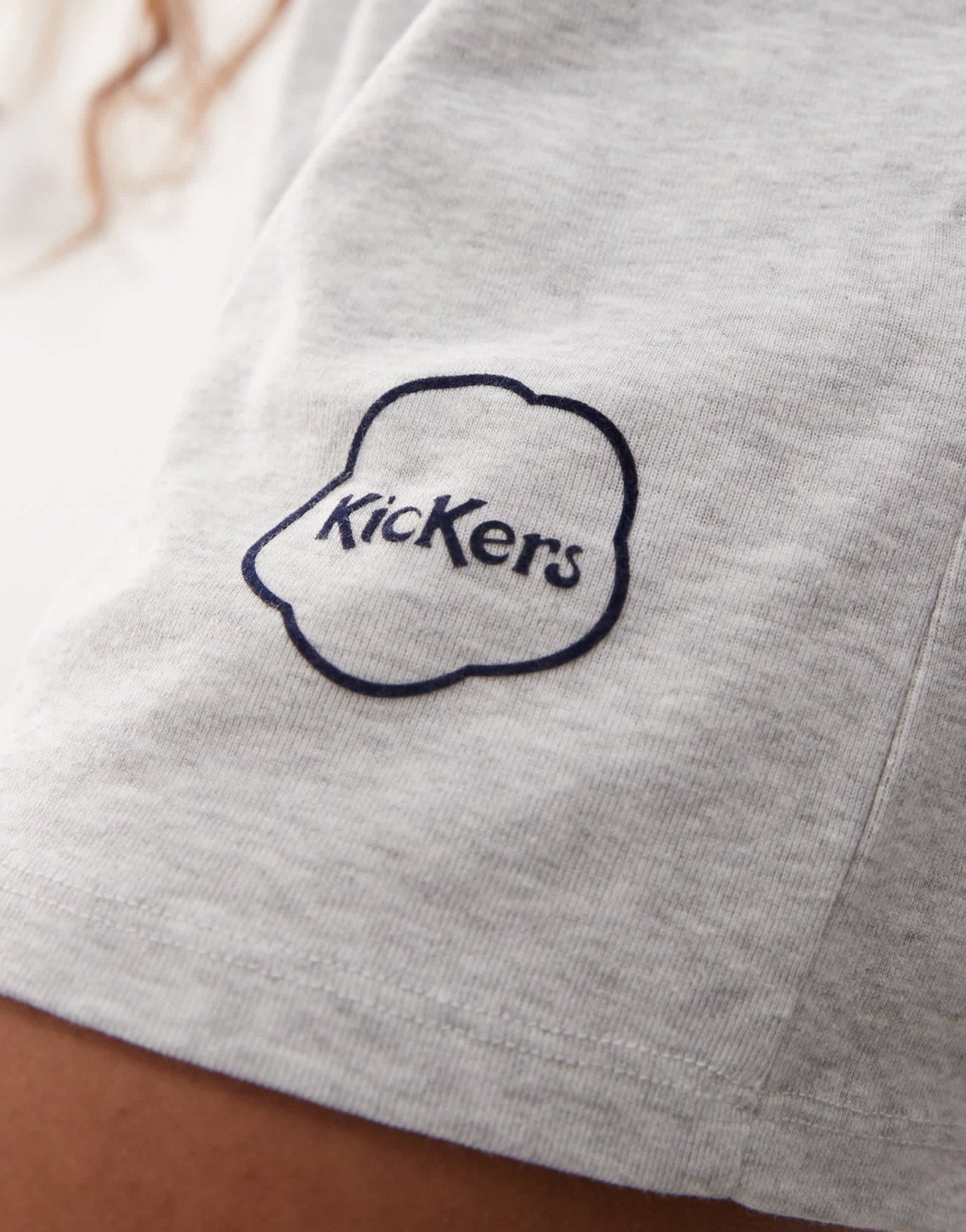 Kickers knit shorts in grey marl co-ord - ASOS Sample Sale
