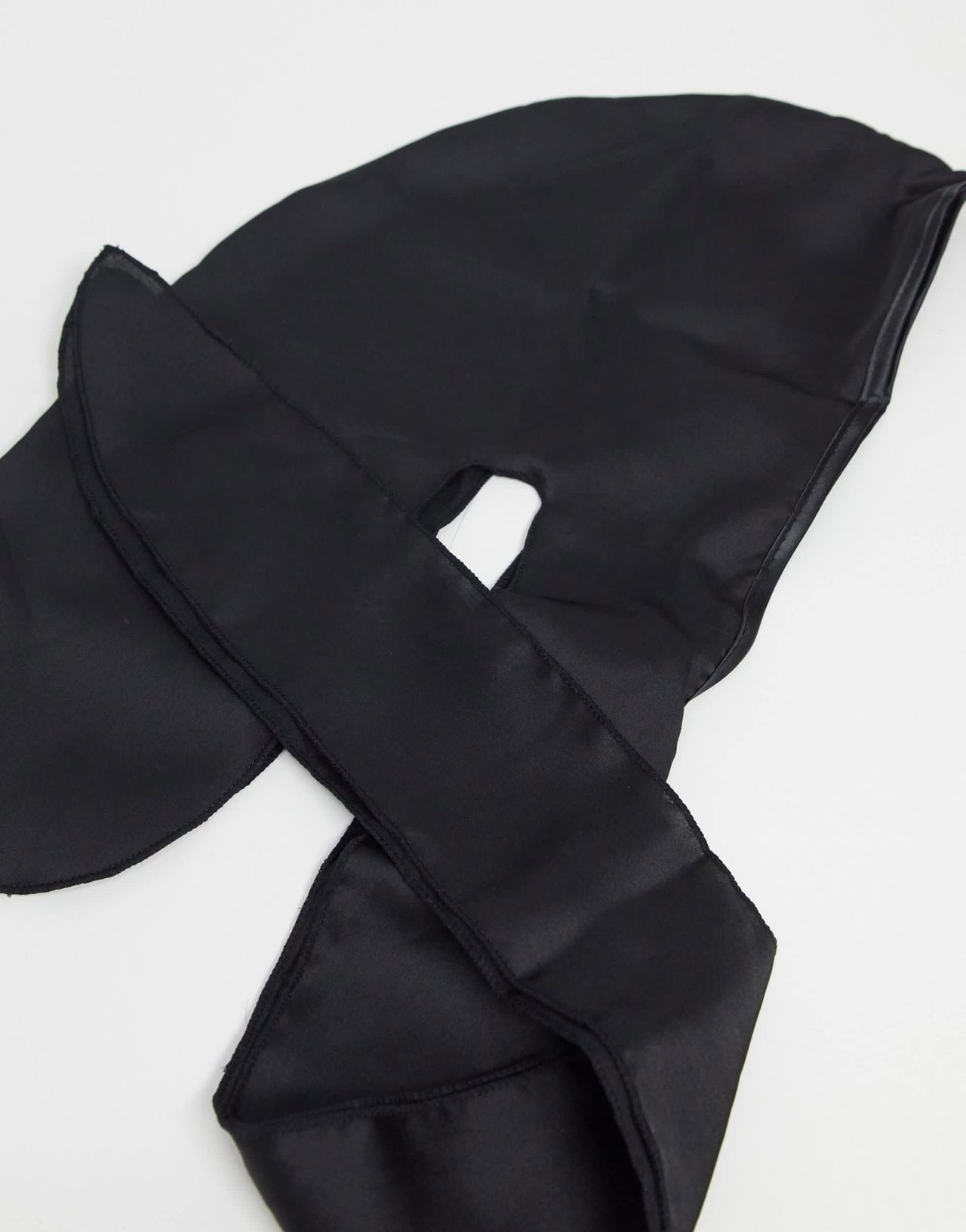 Kitsch Satin Sleep Cap - Black - ASOS Sample Sale