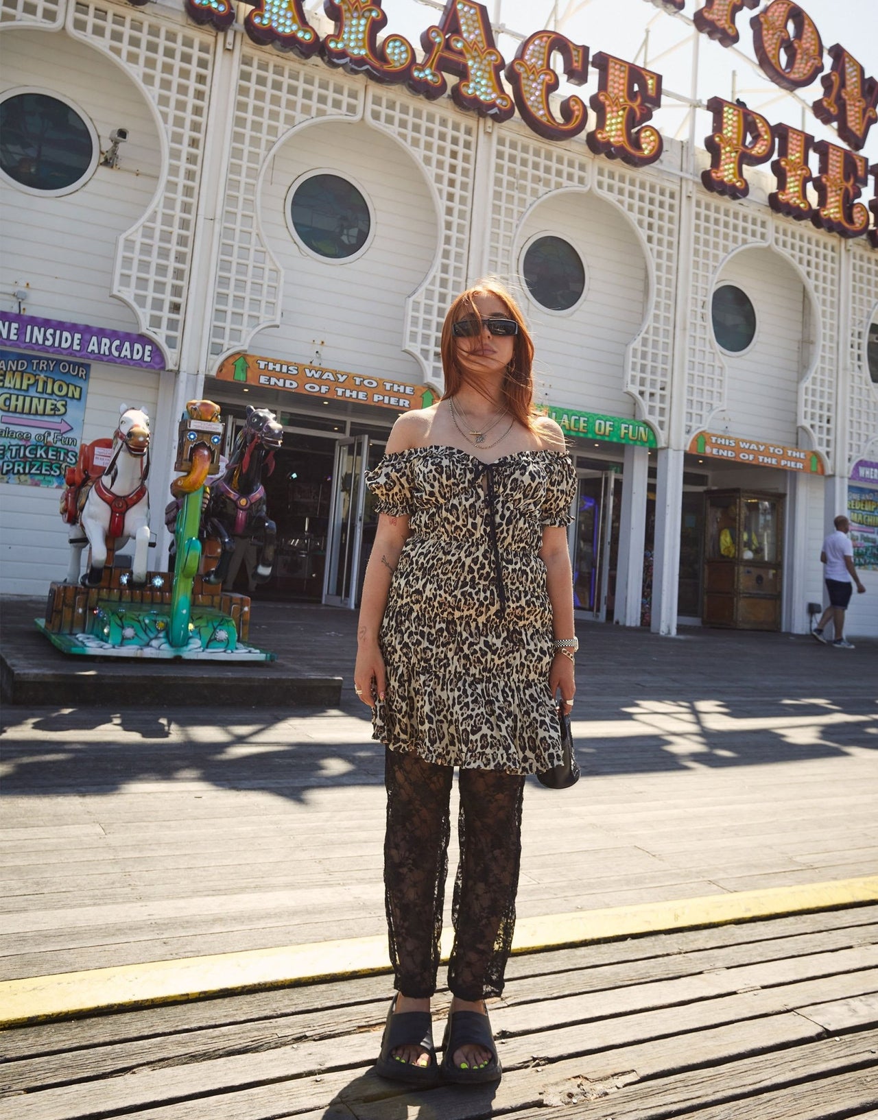 Labelrail x Laura Elizabeth Klein ruched mini dress in leopard - ASOS Sample Sale