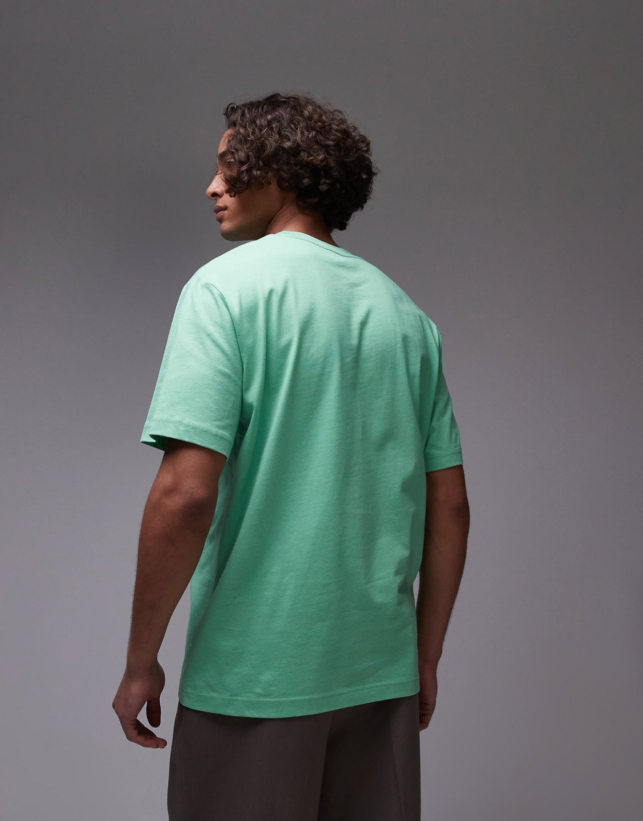 Lacoste midweight boxy fit t-shirt in light green - ASOS Sample Sale