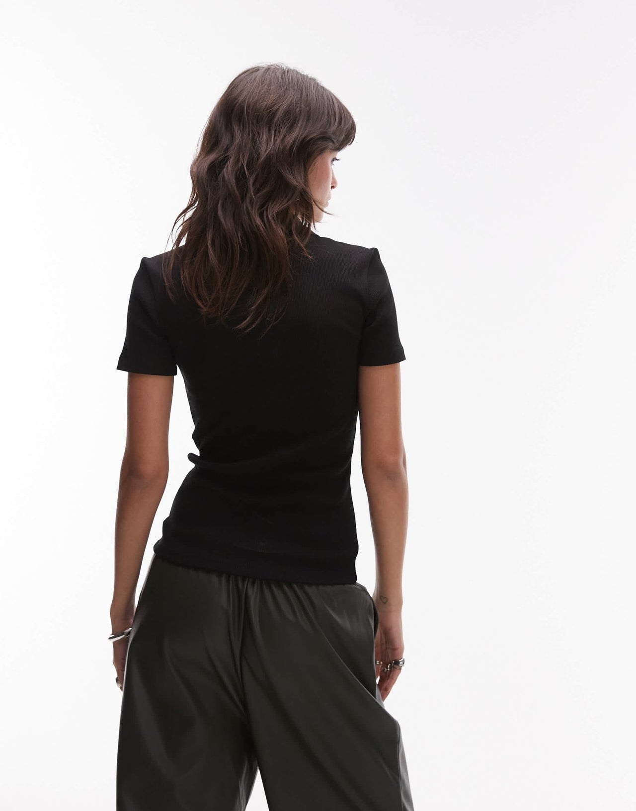 Lacoste ribbed polo shirt in black - ASOS Sample Sale