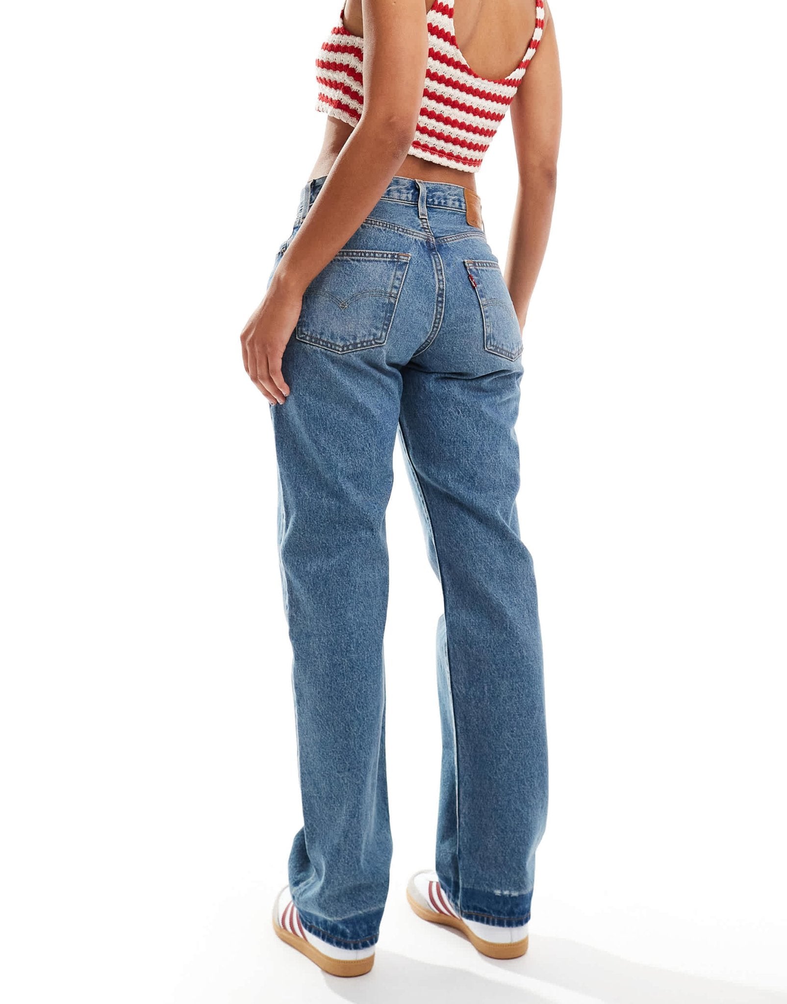 Levi's 501 90's jeans in mid blue - ASOS Sample Sale
