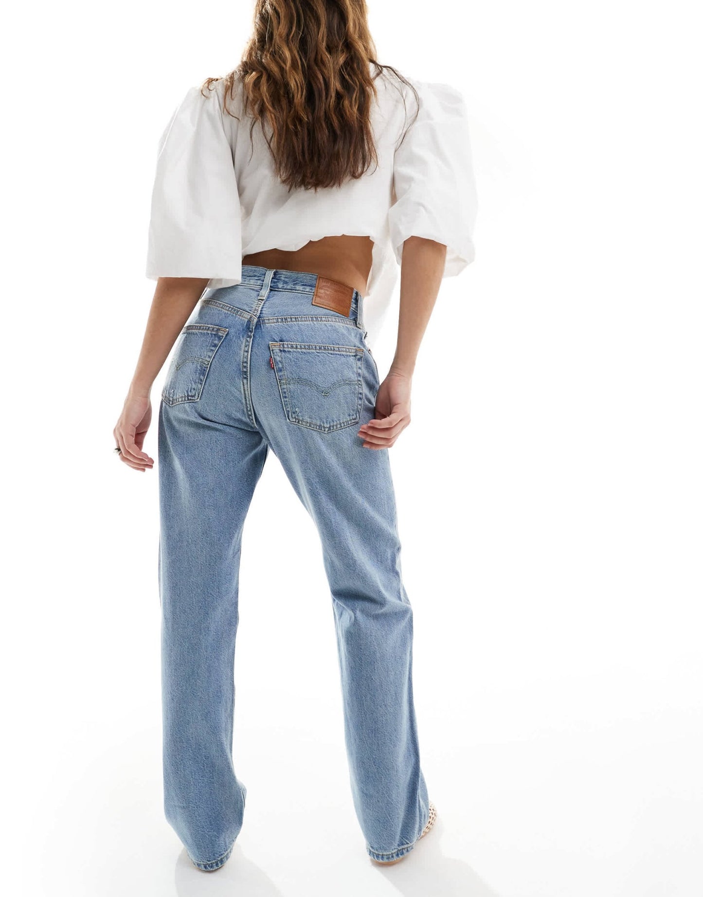 Levi's 501 '90s light weight denim jeans in light blue - ASOS Sample Sale