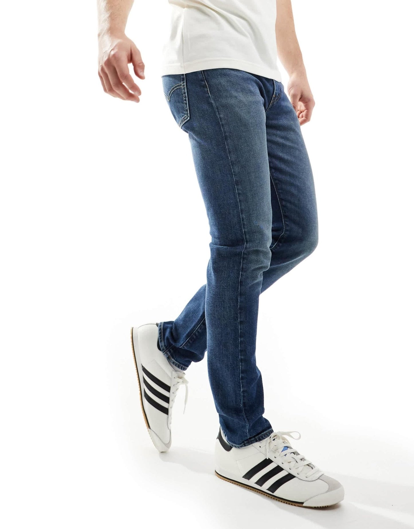 Levi's 510 skinny fit jeans in mid blue - ASOS Sample Sale