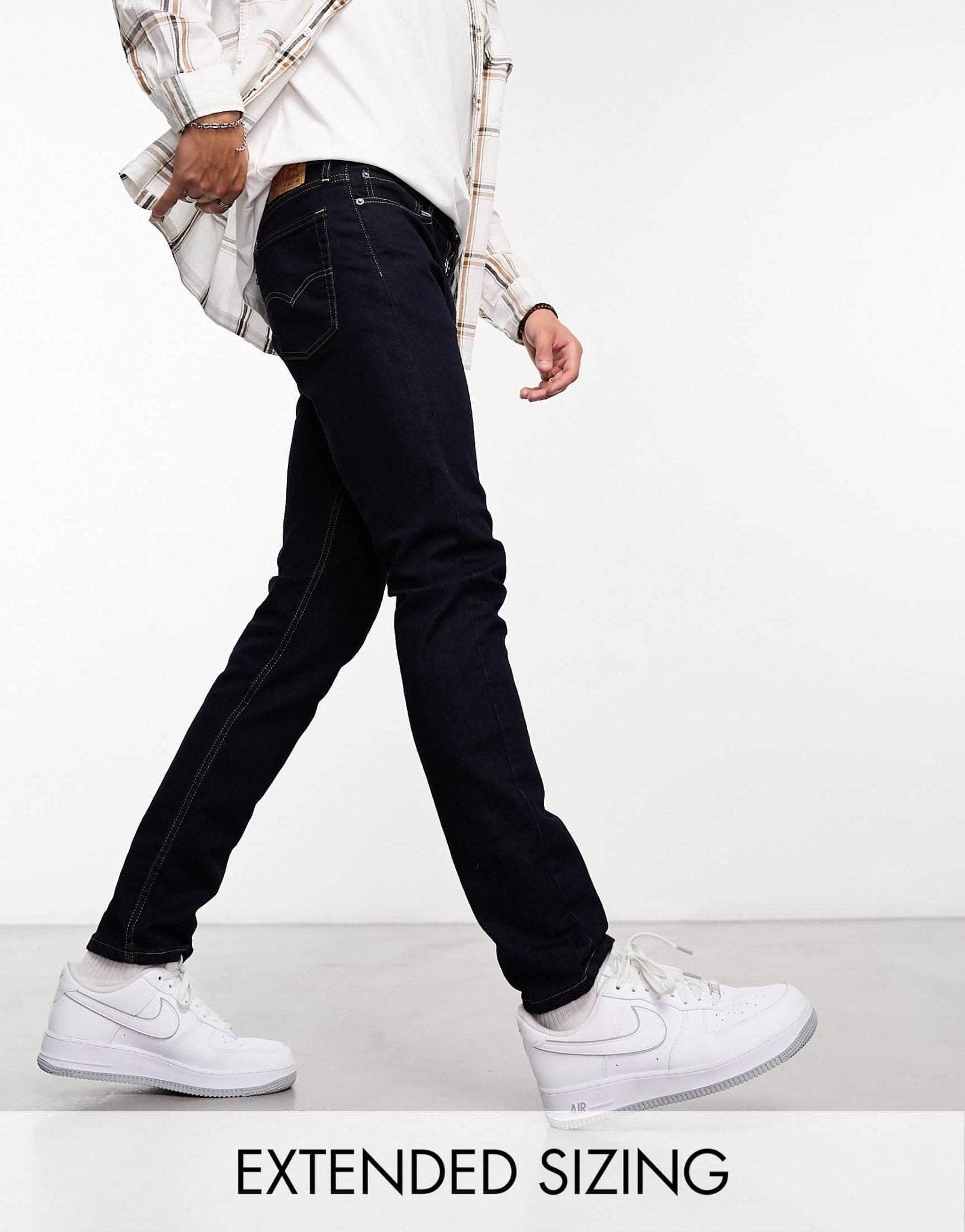Levi's 510 skinny jeans in dark navy wash - ASOS Sample Sale