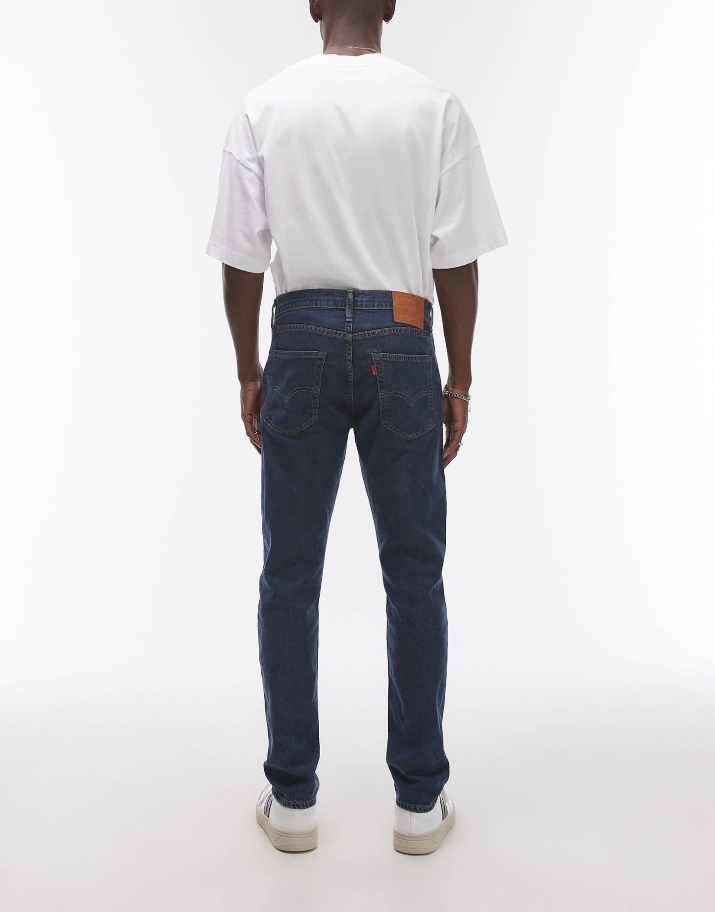 Levi's 512 slim taper jeans in dark blue - ASOS Sample Sale