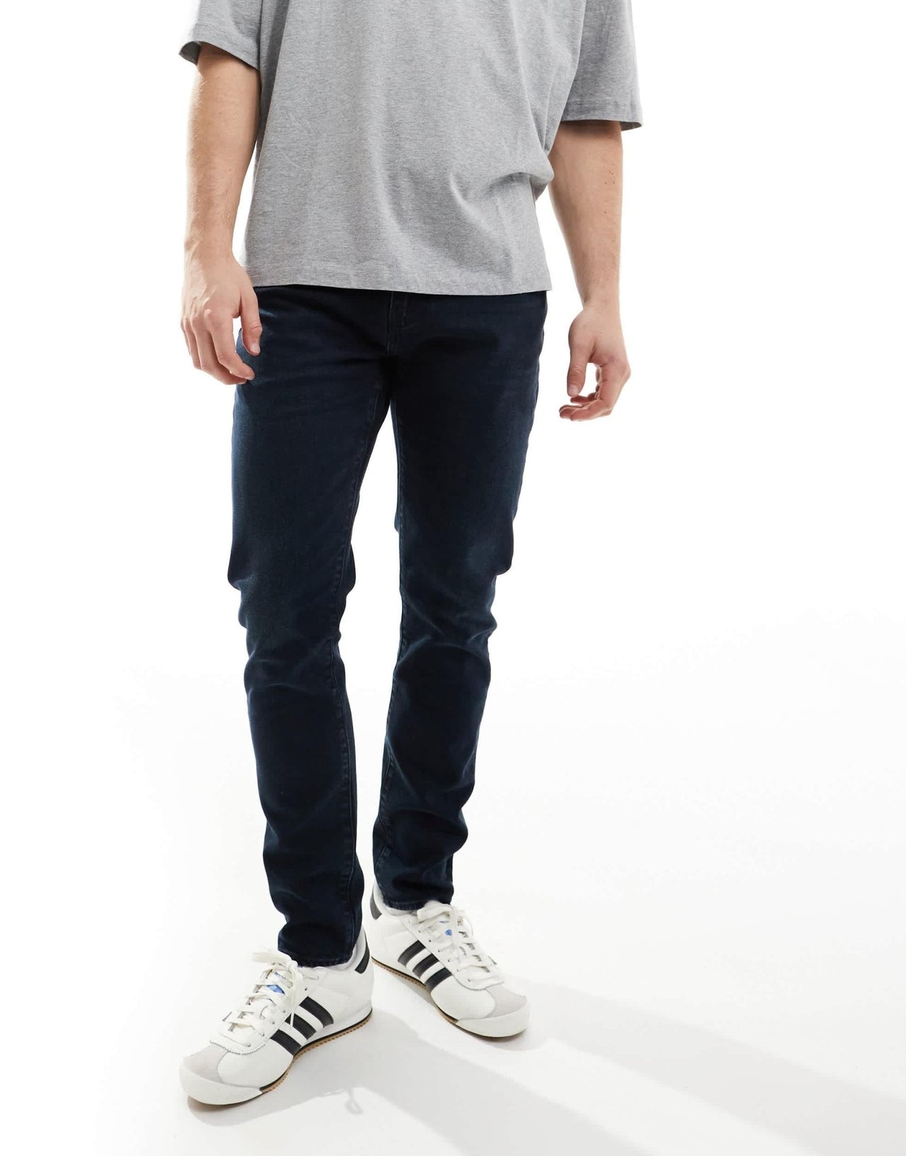 Levi's 512 slim taper jeans in dark blue - ASOS Sample Sale