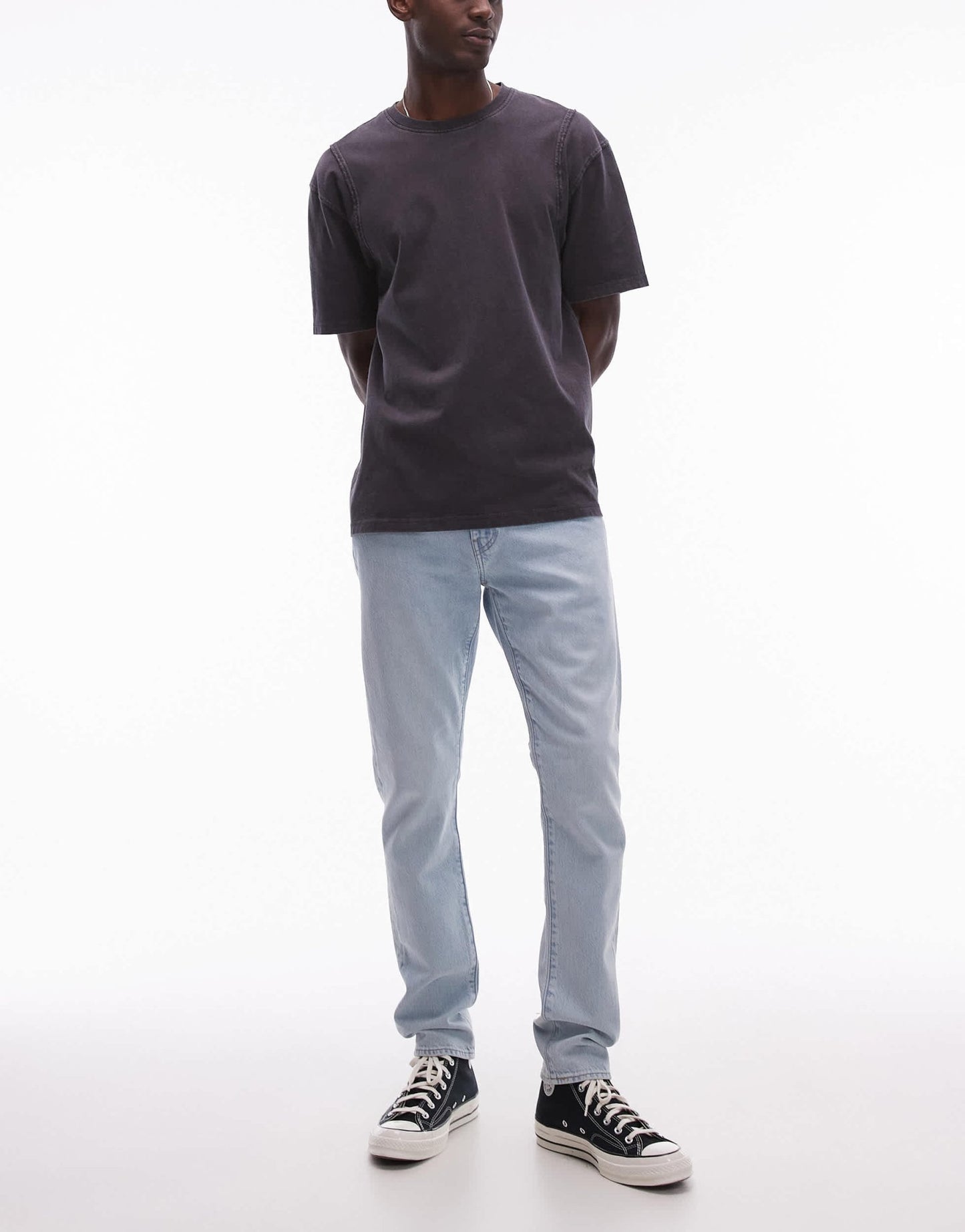 Levi's 512 slim tapered fit jeans in bleach wash - ASOS Sample Sale