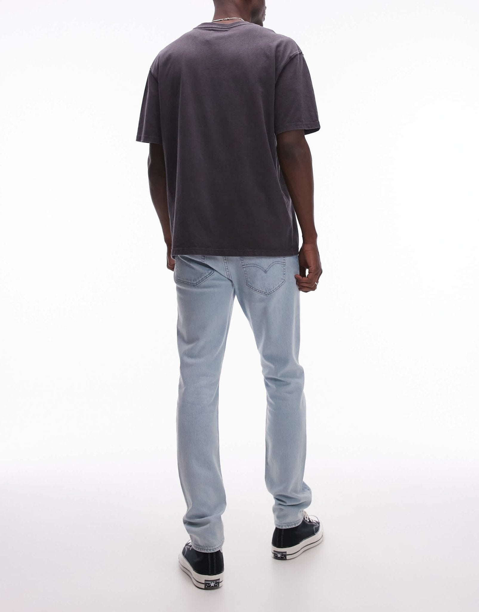 Levi's 512 slim tapered fit jeans in bleach wash - ASOS Sample Sale
