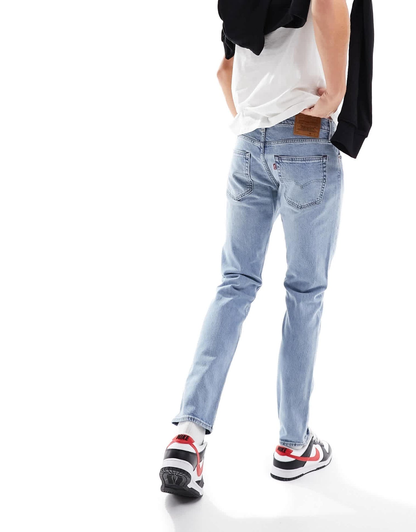 Levi's 512 slim tapered jeans in light wash blue - ASOS Sample Sale
