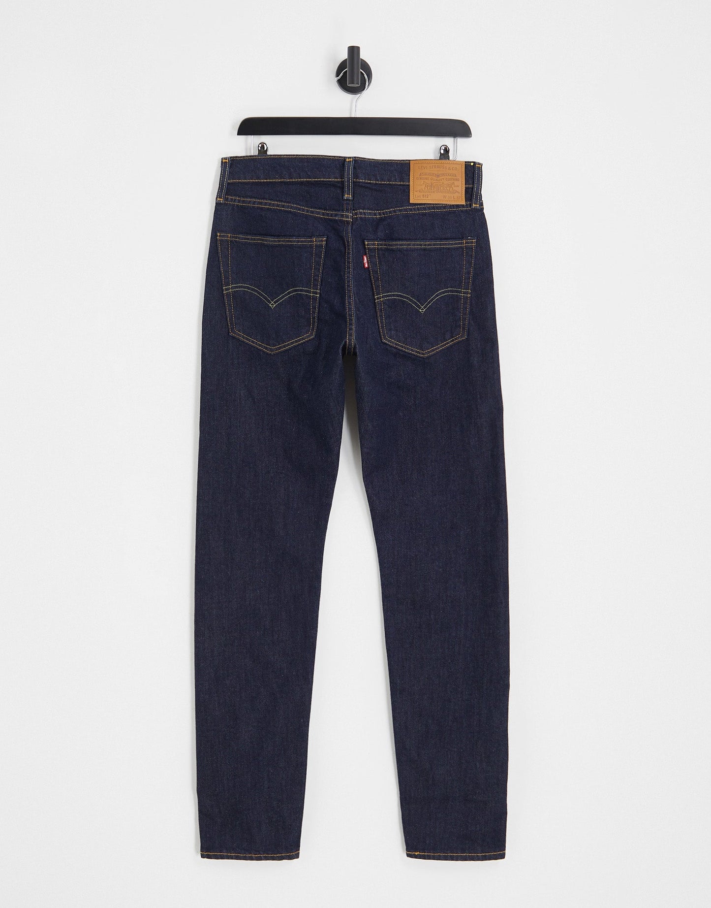 Levi's 512 slim tapered low rise jeans in dark blue wash - ASOS Sample Sale