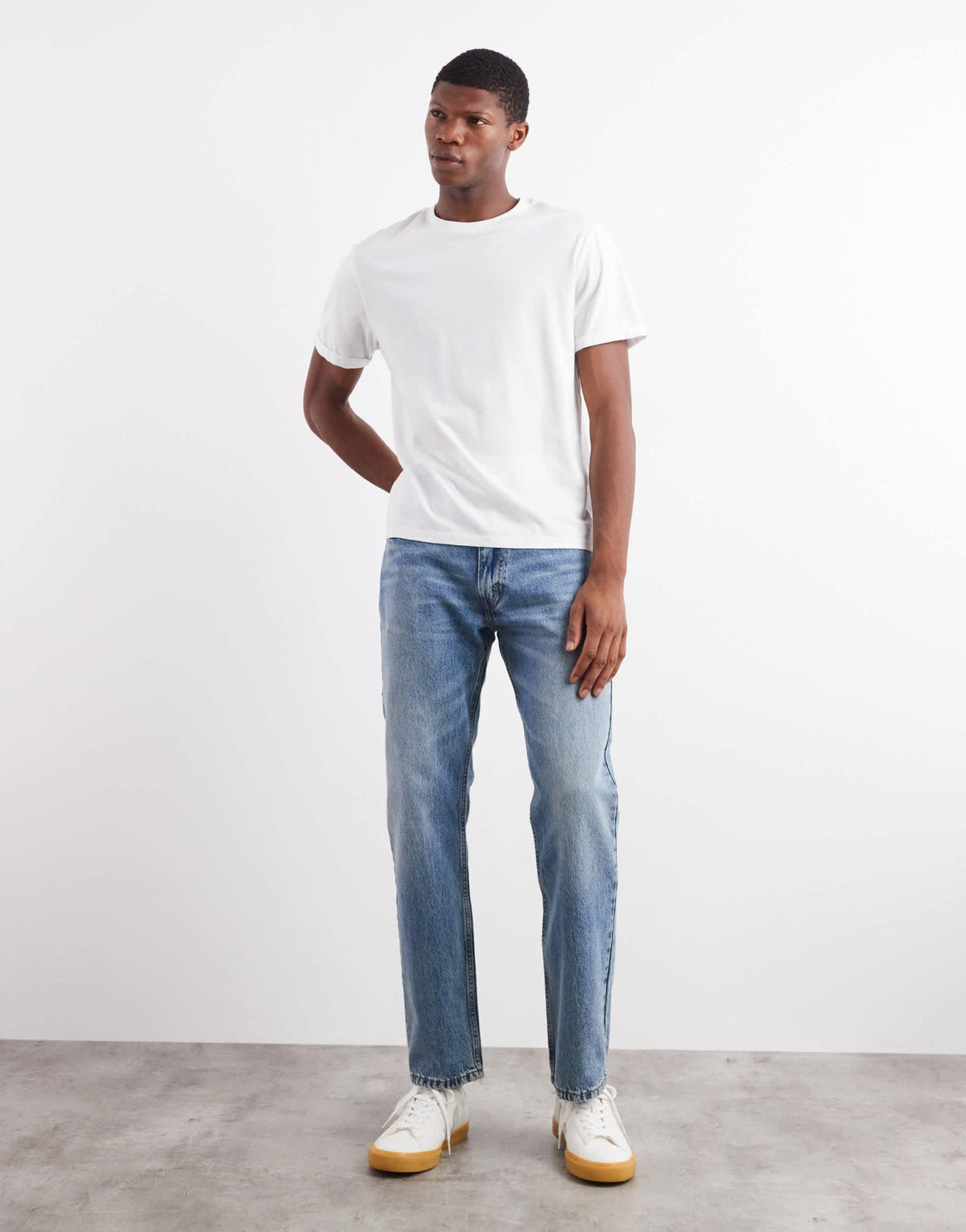 Levi's 555 '96 relaxed straight jeans in light blue - ASOS Sample Sale