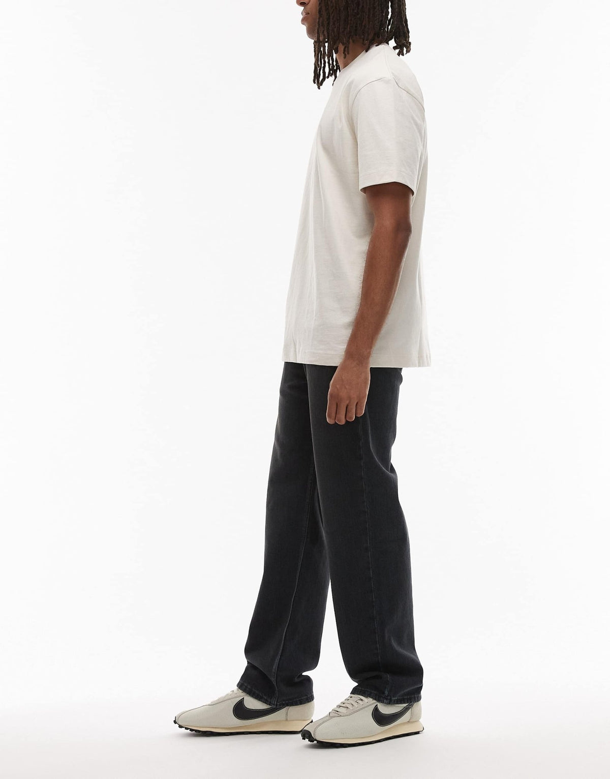 Levi's 565 loose straight jeans in washed black - ASOS Sample Sale