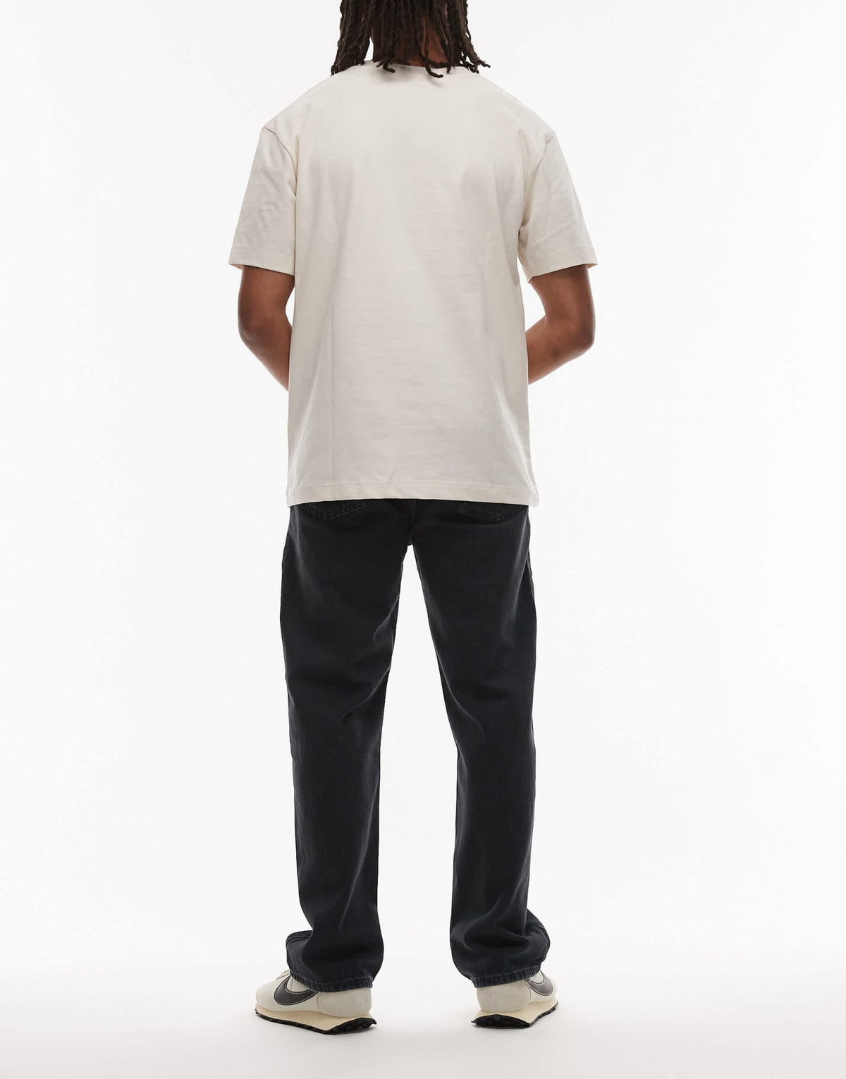 Levi's 565 loose straight jeans in washed black - ASOS Sample Sale