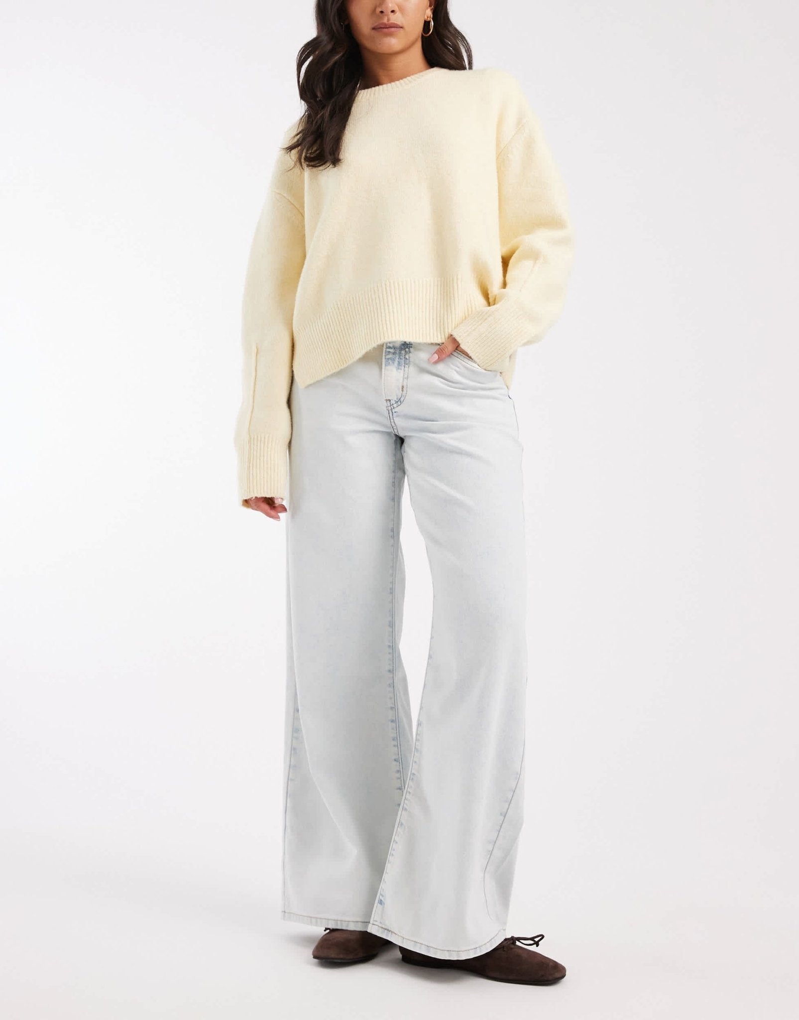 Levi's '94 baggy wide leg jeans in bleach wash - ASOS Sample Sale