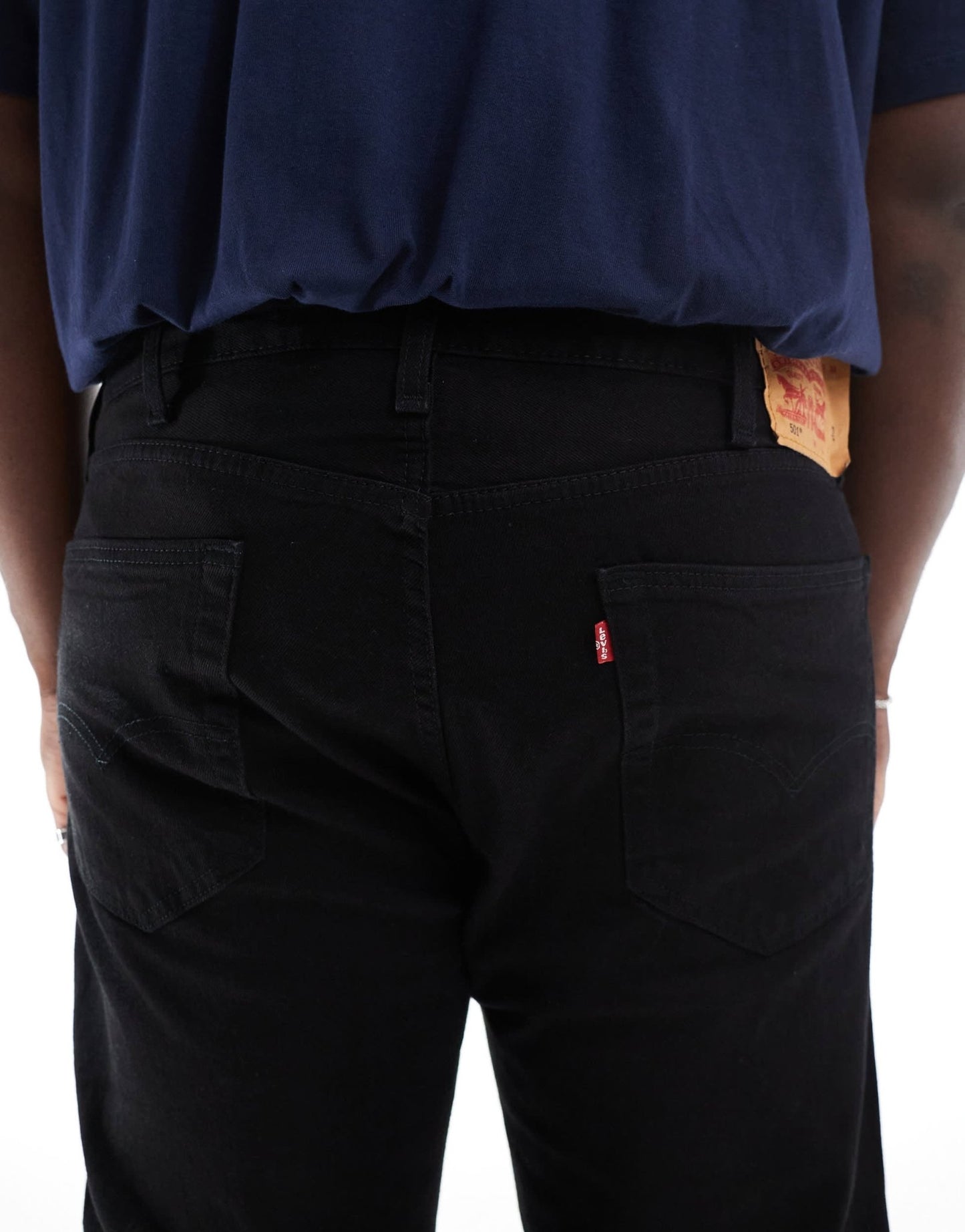 Levi's Big & Tall 501 original straight jeans in black - ASOS Sample Sale