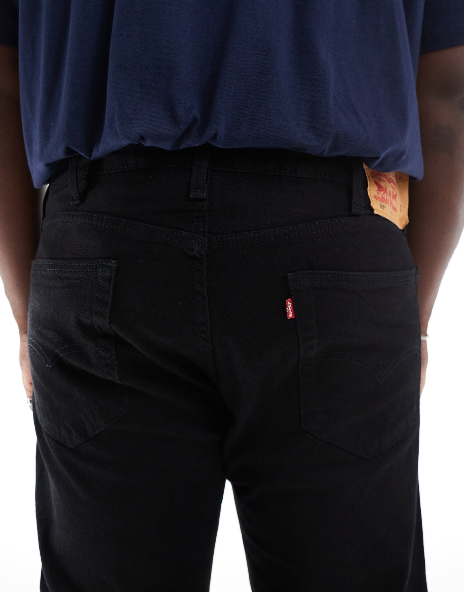 Levi's Big & Tall 501 original straight jeans in black - ASOS Sample Sale