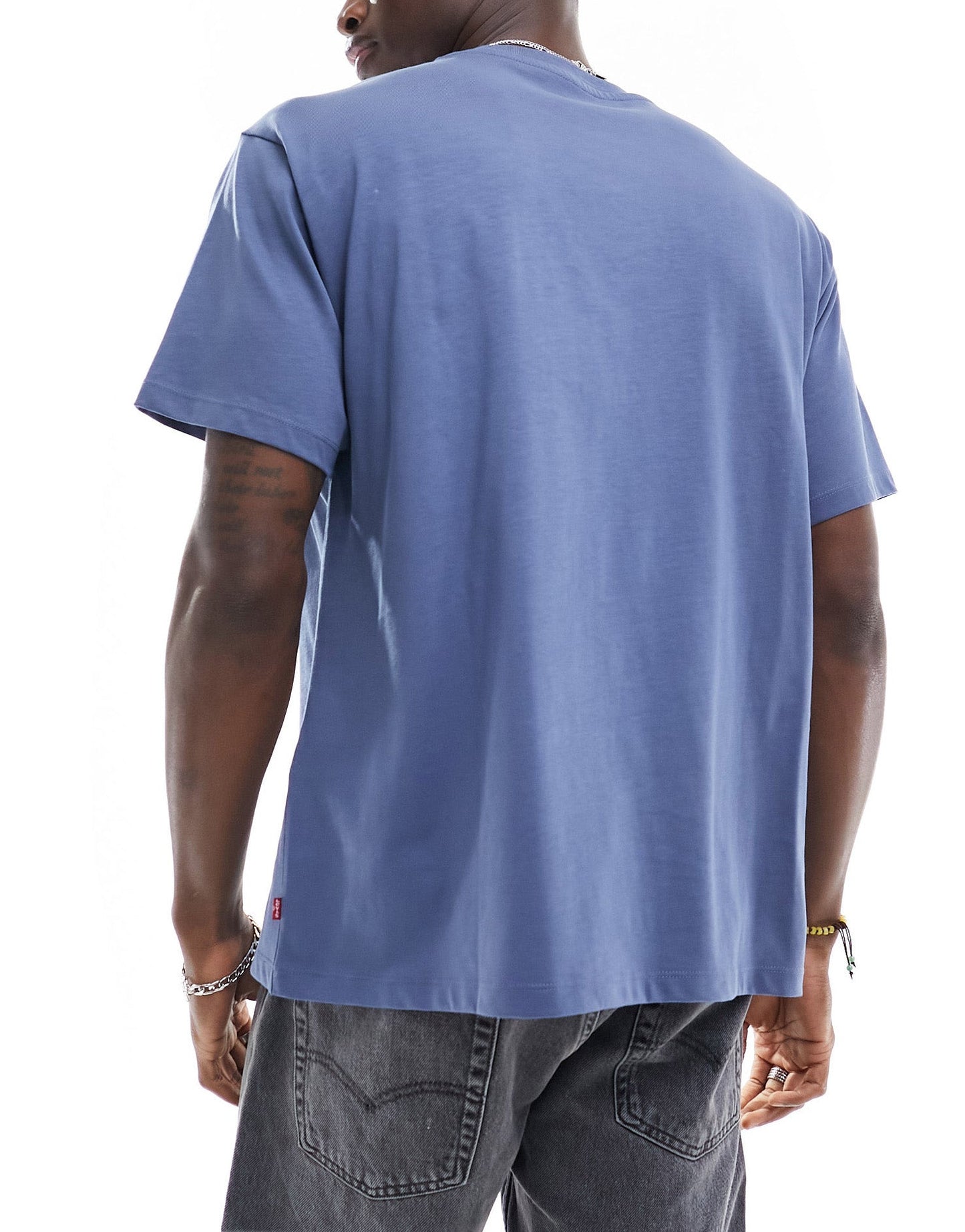 Levi's exclusive to ASOS t-shirt with central retro logo in navy - ASOS Sample Sale