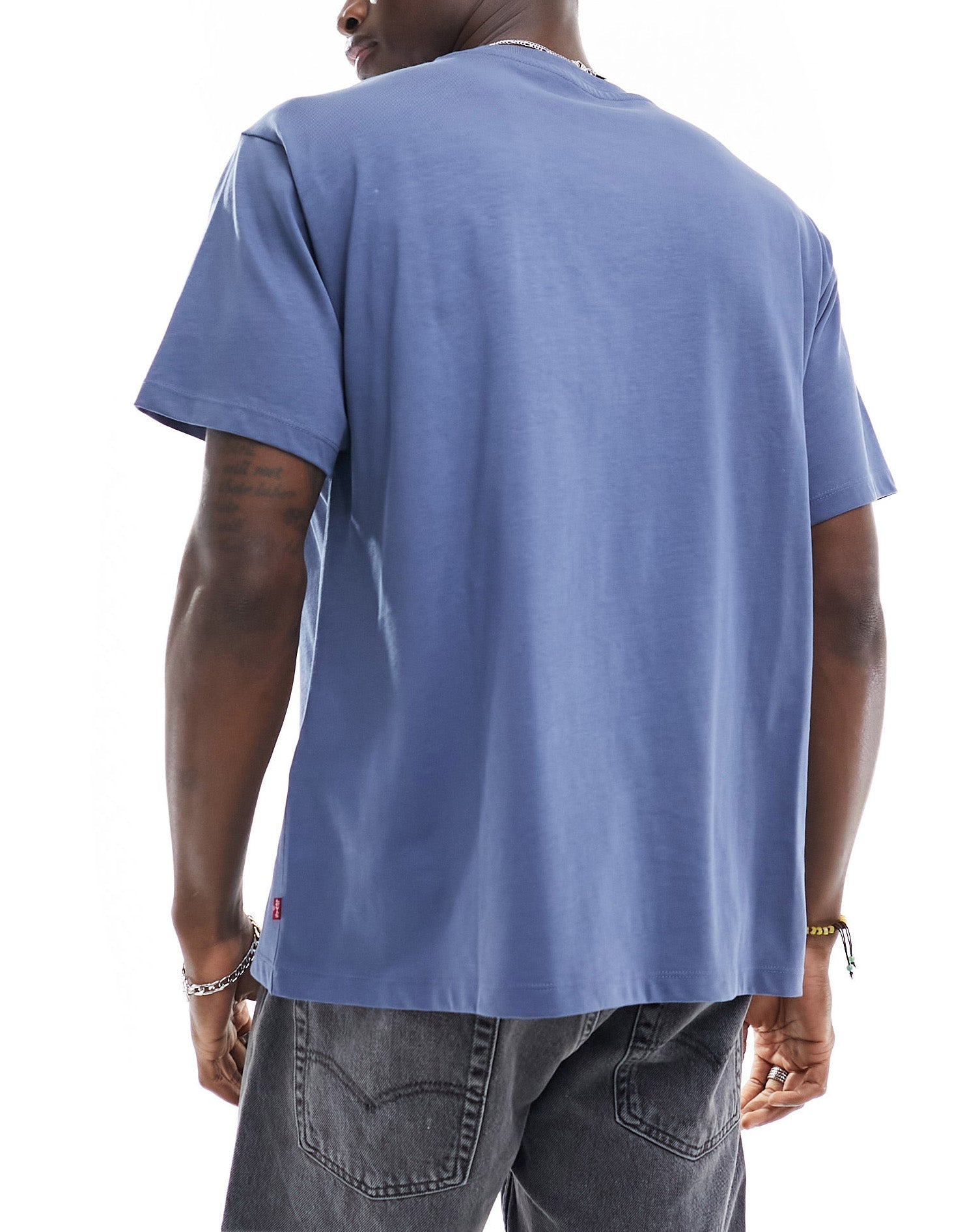 Levi's exclusive to ASOS t-shirt with central retro logo in navy - ASOS Sample Sale