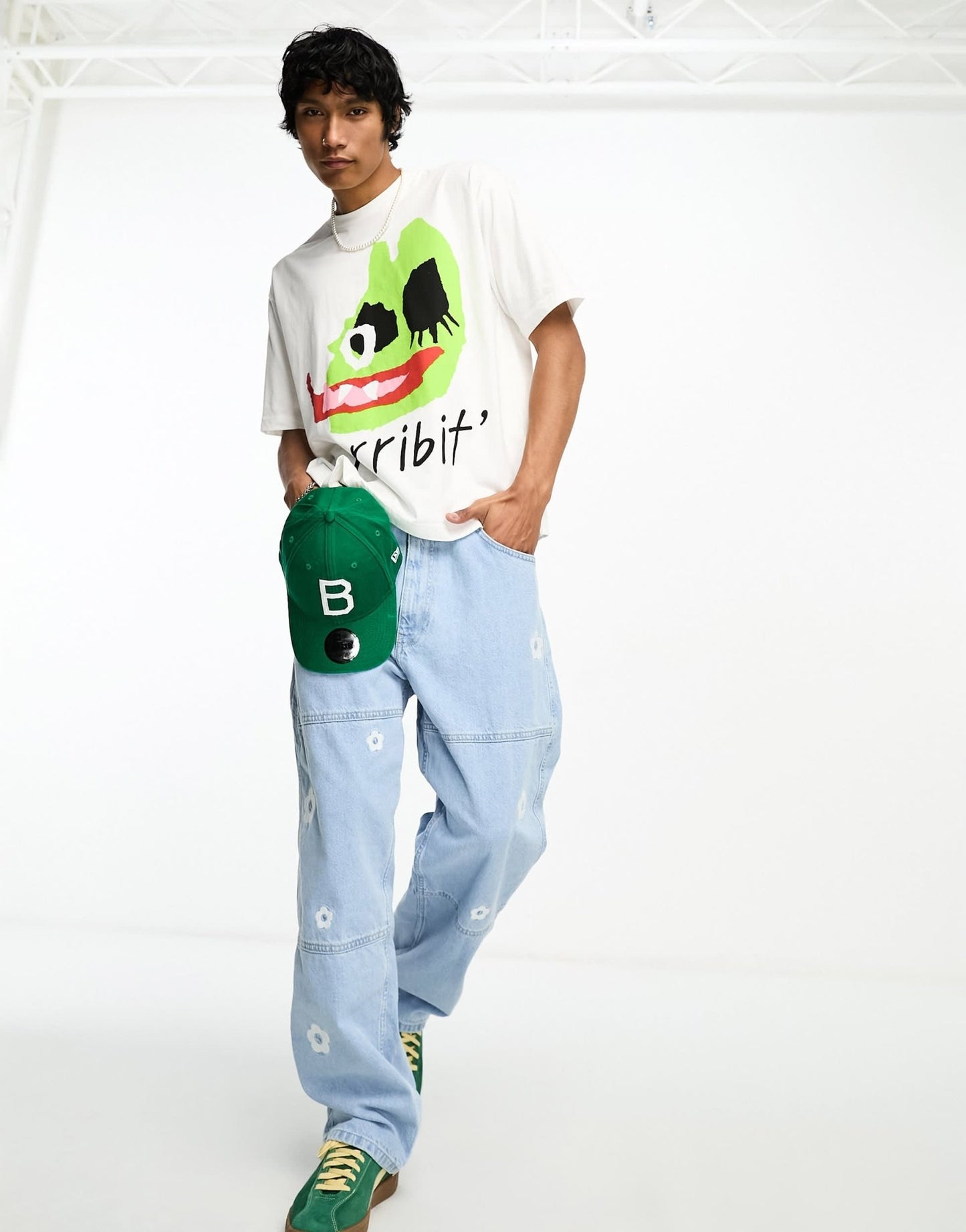 Levi's Skate t-shirt with rrribit graphic in white - ASOS Sample Sale