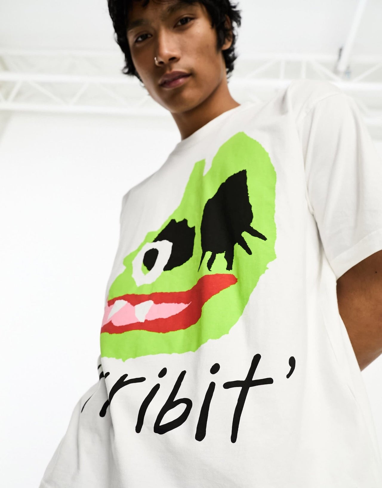 Levi's Skate t-shirt with rrribit graphic in white - ASOS Sample Sale