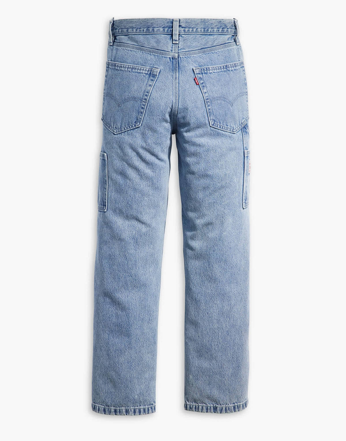 Levi's Workwear 568 stay loose carpenter jeans in light blue - ASOS Sample Sale