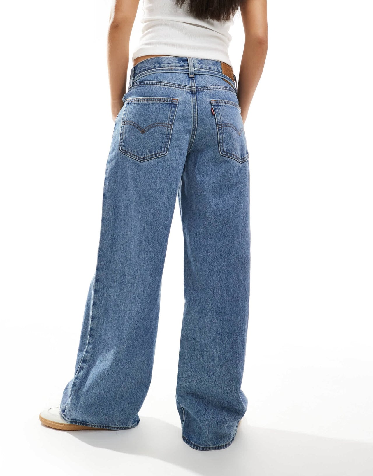 Levi's XL straight loose jeans in light blue - ASOS Sample Sale