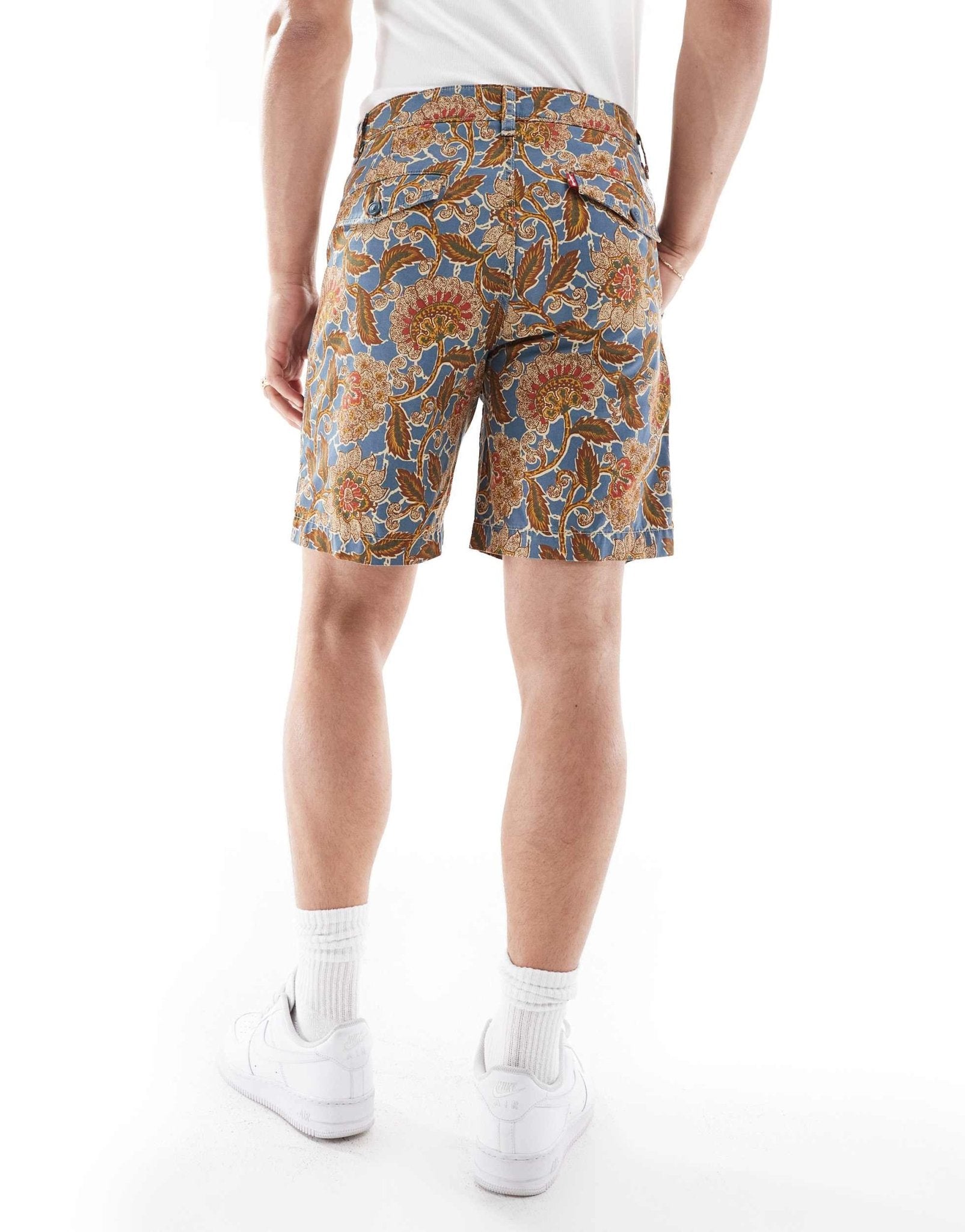 Levi's XX Authentic relaxed twill chino shorts in floral print co-ord - ASOS Sample Sale
