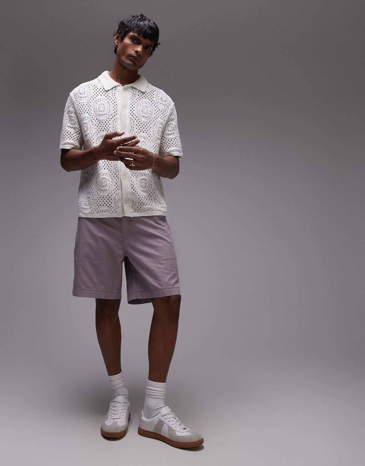 Levi's XX Authentic relaxed twill chino shorts in lilac - ASOS Sample Sale