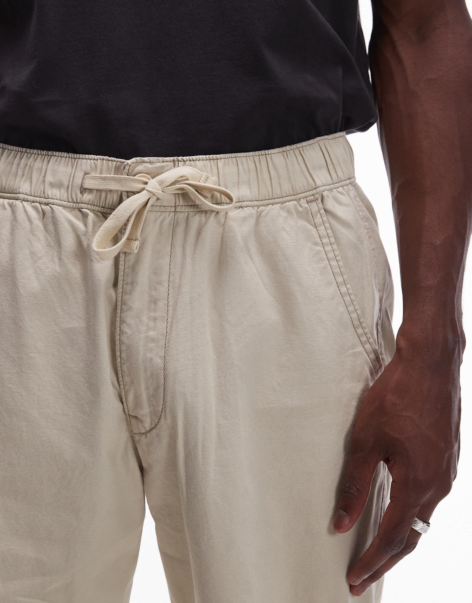 Levi's XX Easy loose cotton linen chinos in beige - ASOS Sample Sale