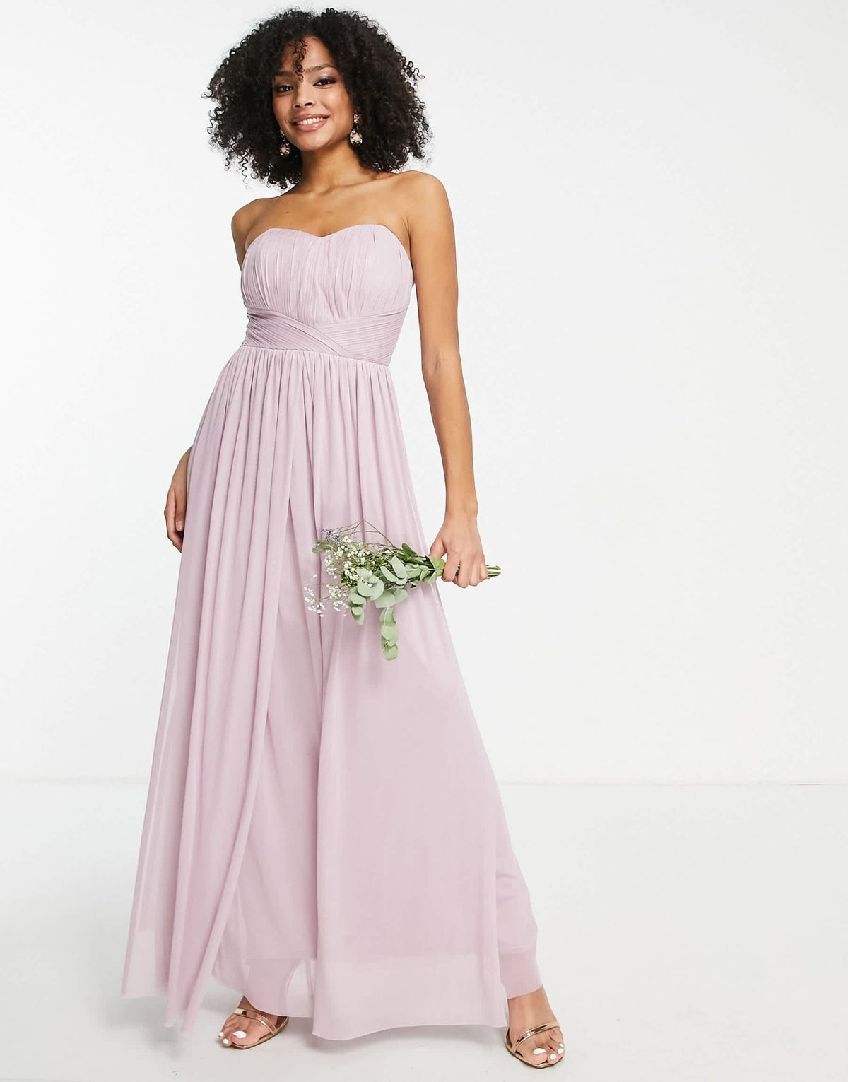 Lipsy bridesmaid multiway maxi dress in lavender - ASOS Sample Sale