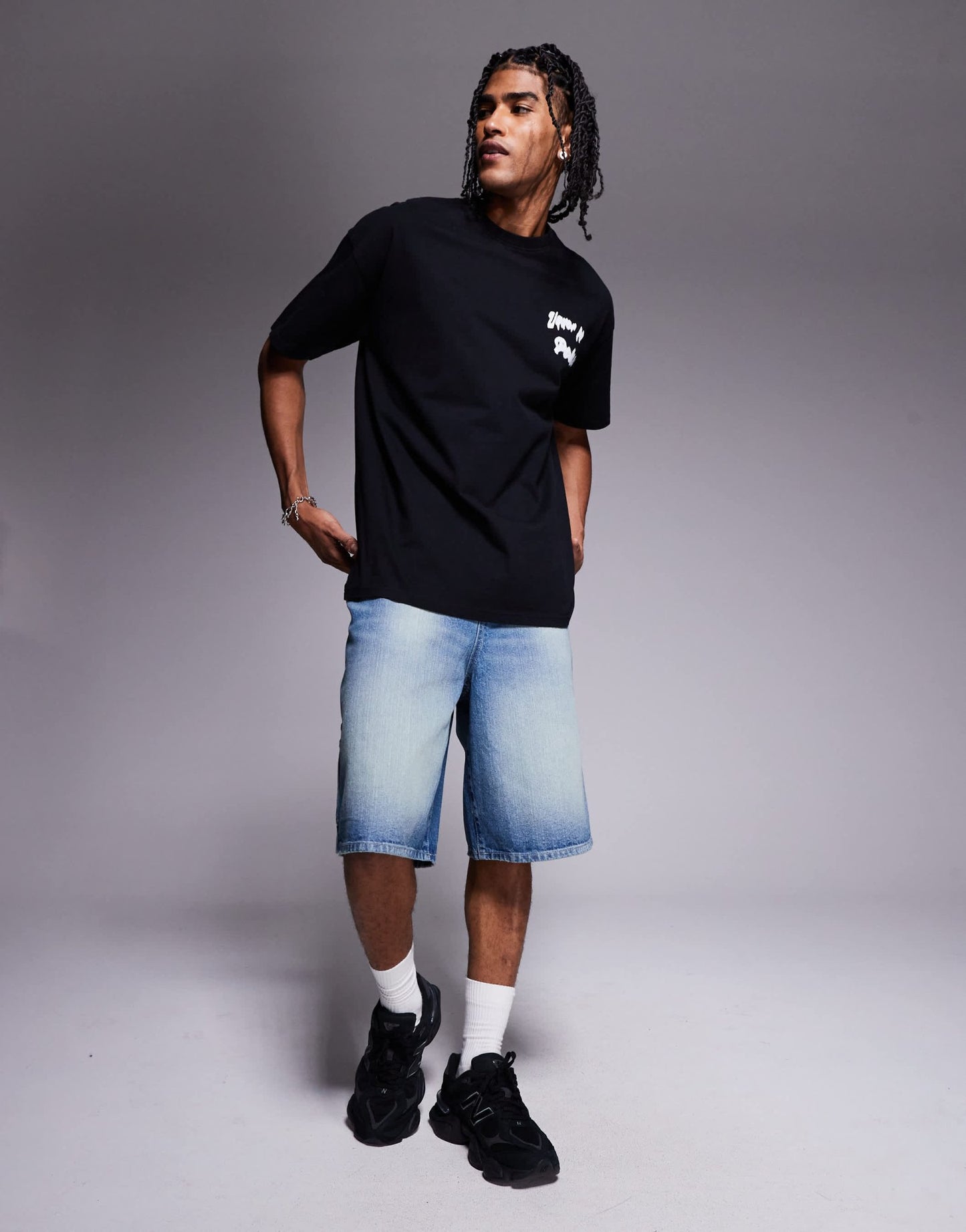 Liquor N Poker oversized bird graphic back print t-shirt in black - ASOS Sample Sale