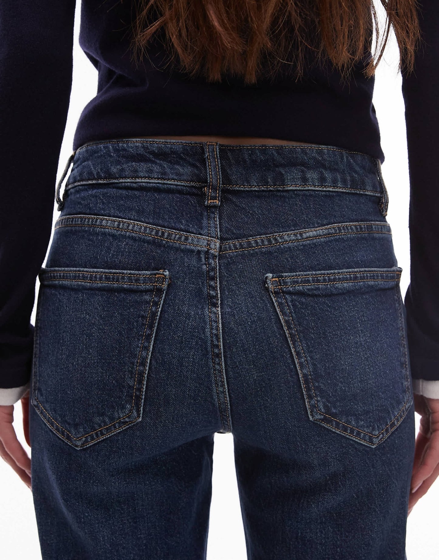 Mango Fiona flare leg jean in indigo blue - ASOS Sample Sale