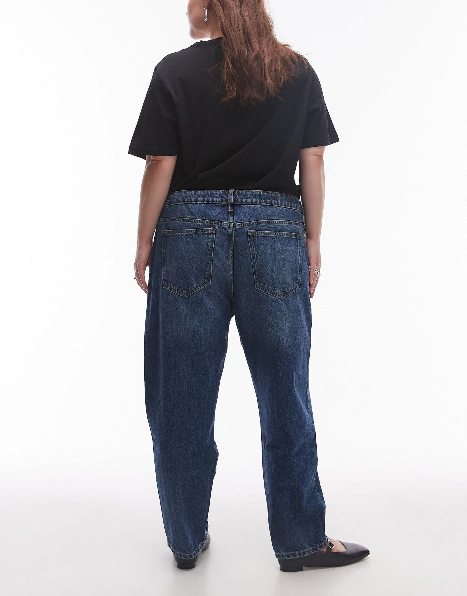 Mango Mom2000 jeans in mid blue - ASOS Sample Sale