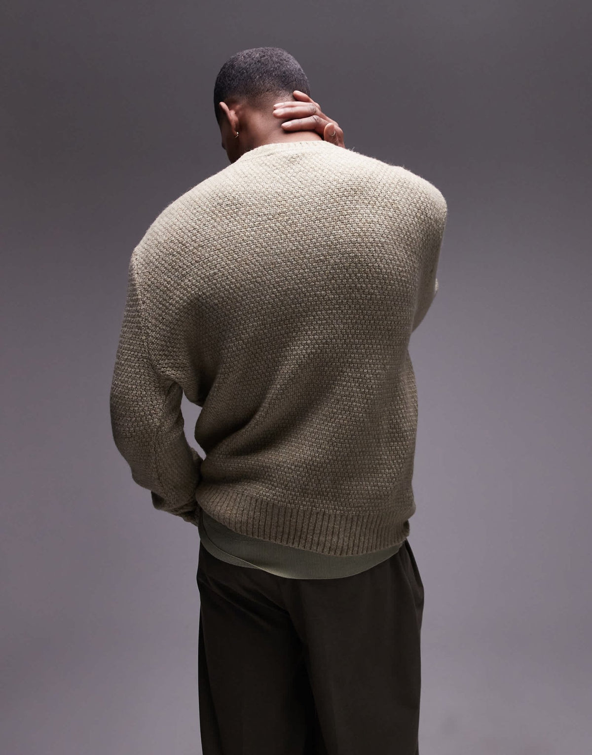 Mango sweatshirt in washed green - ASOS Sample Sale