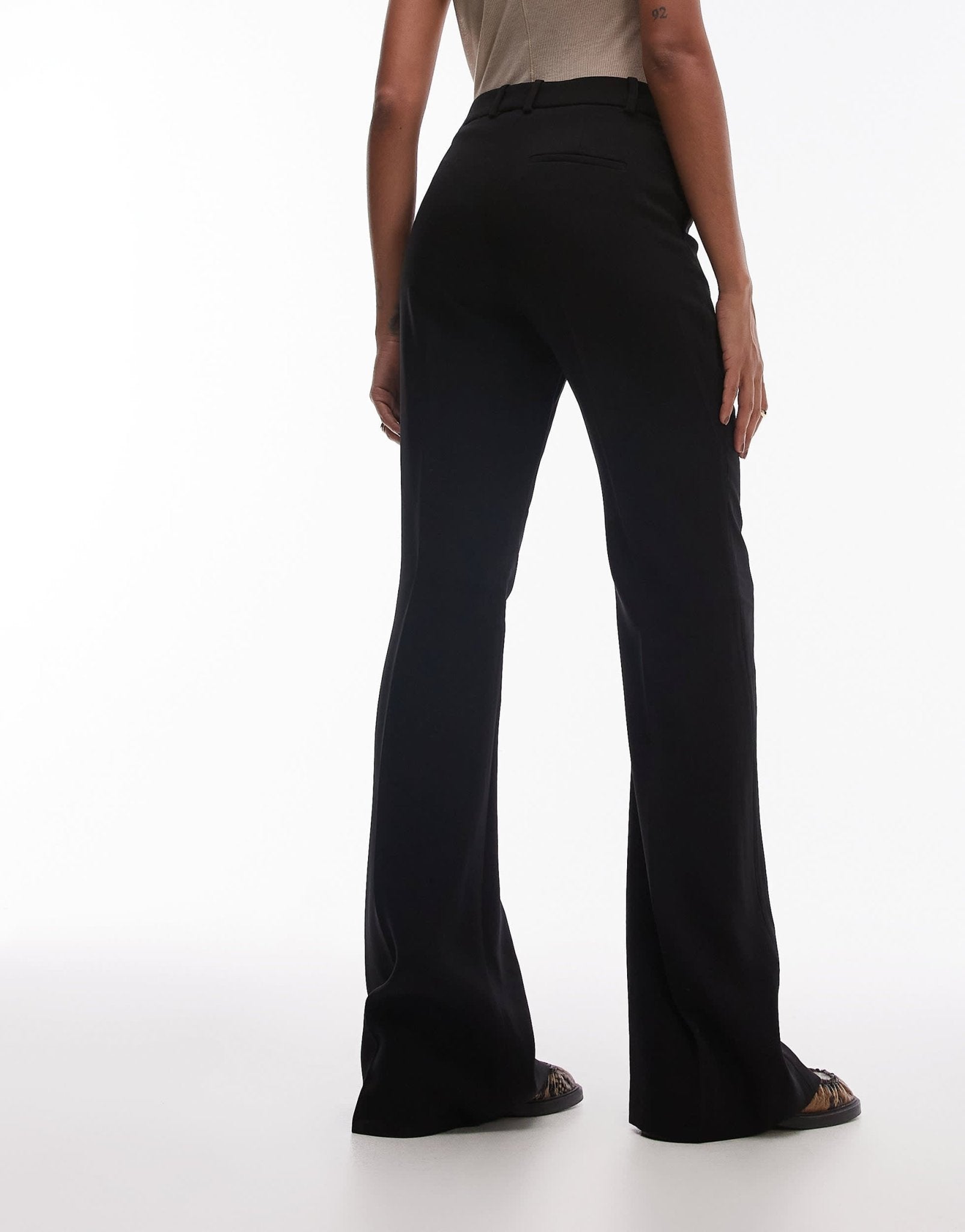Mango tailored trouser co - ord in black - ASOS Sample Sale