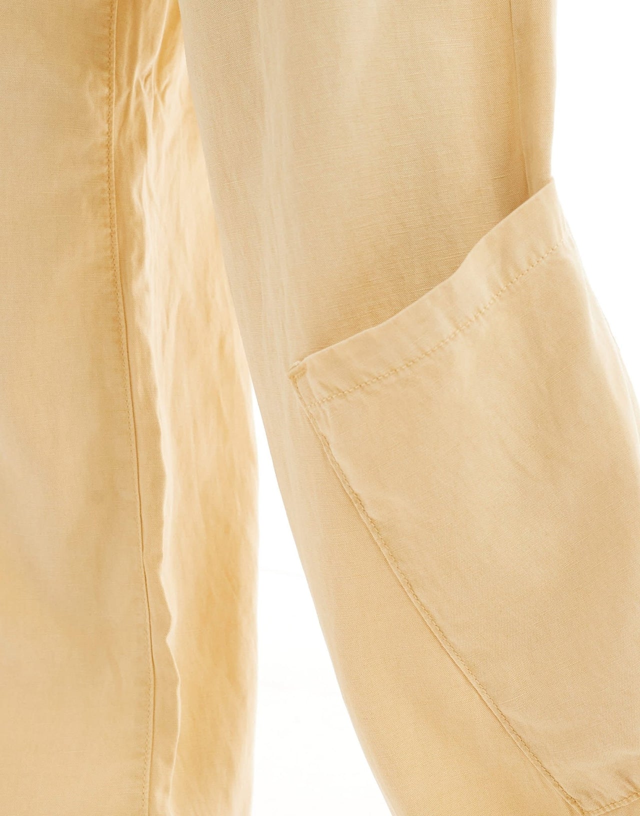 Mango tie waist straight leg trousers co - ord in tan - ASOS Sample Sale