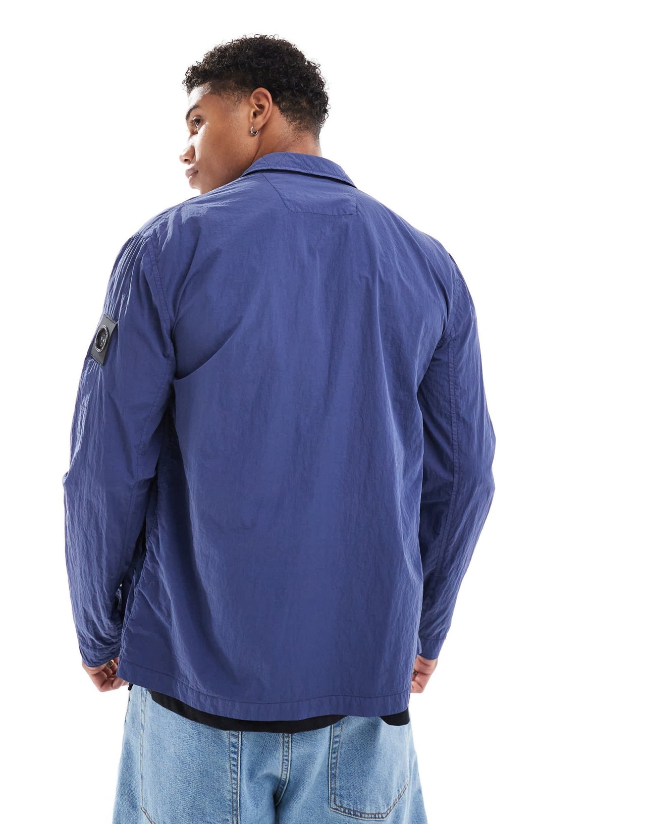 Marshall Artist nova overshirt in blue - ASOS Sample Sale