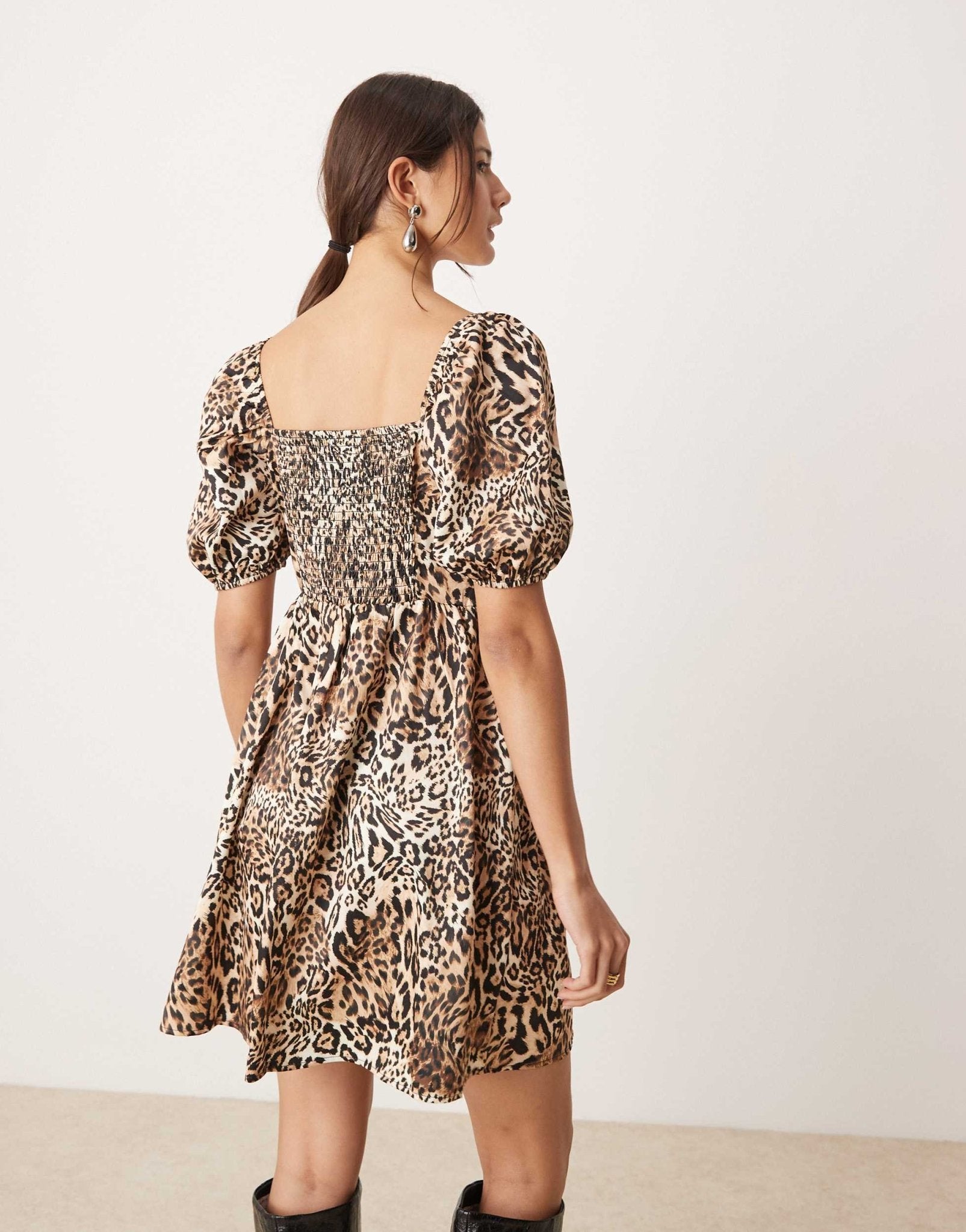 Miss Selfridge animal mini dress - ASOS Sample Sale