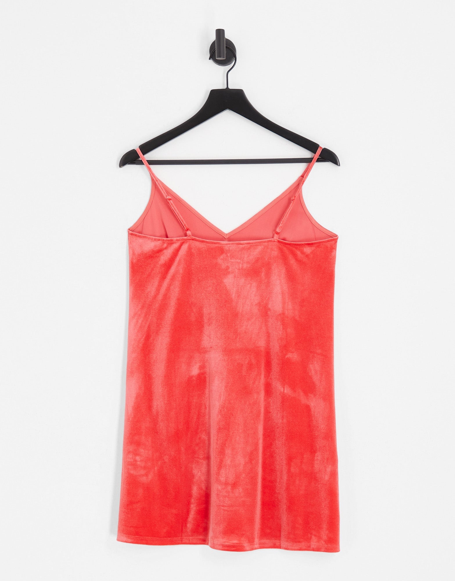 Monki velvet cami mini dress in red - ASOS Sample Sale