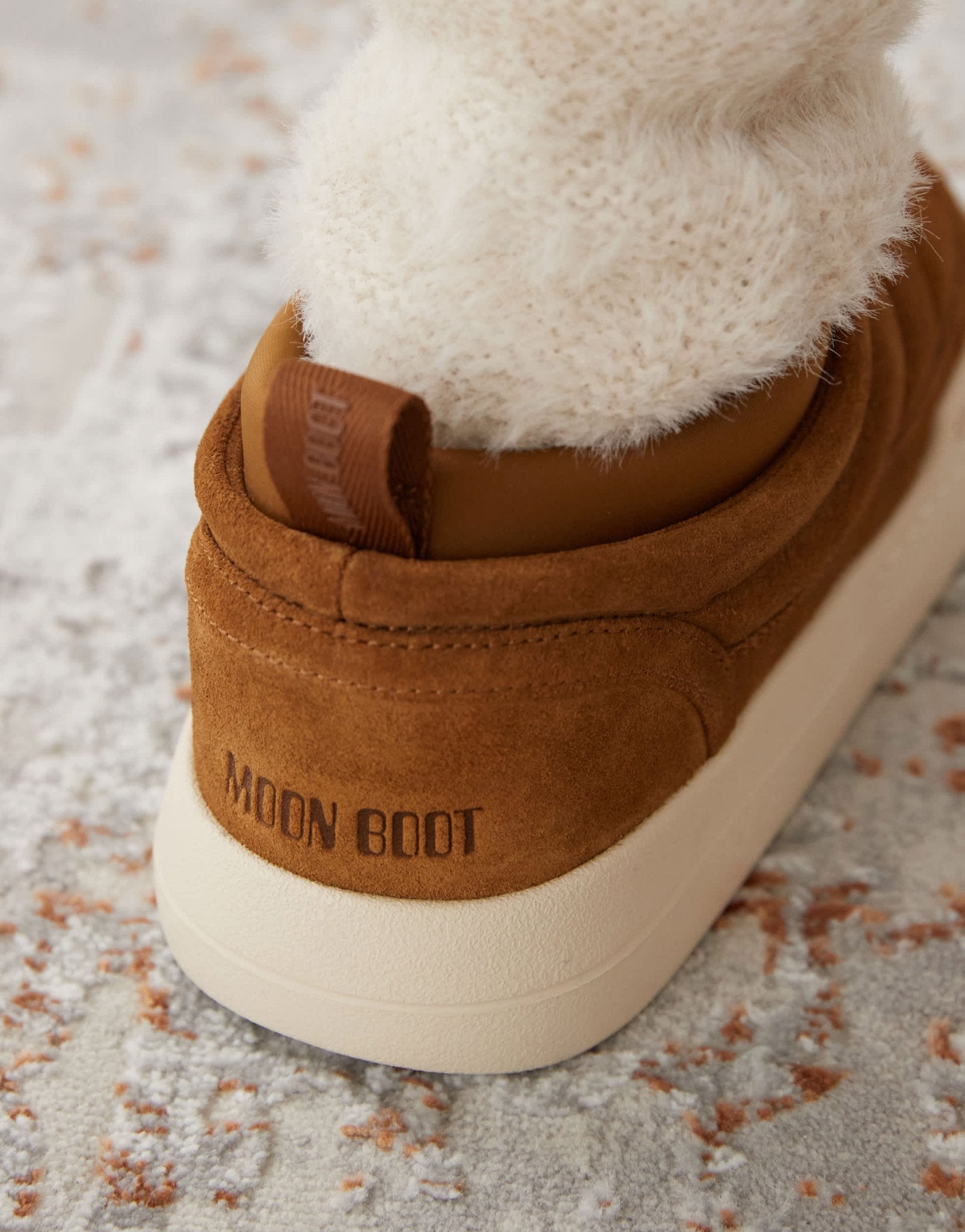 Moonboot unisex Park mules in tan - ASOS Sample Sale